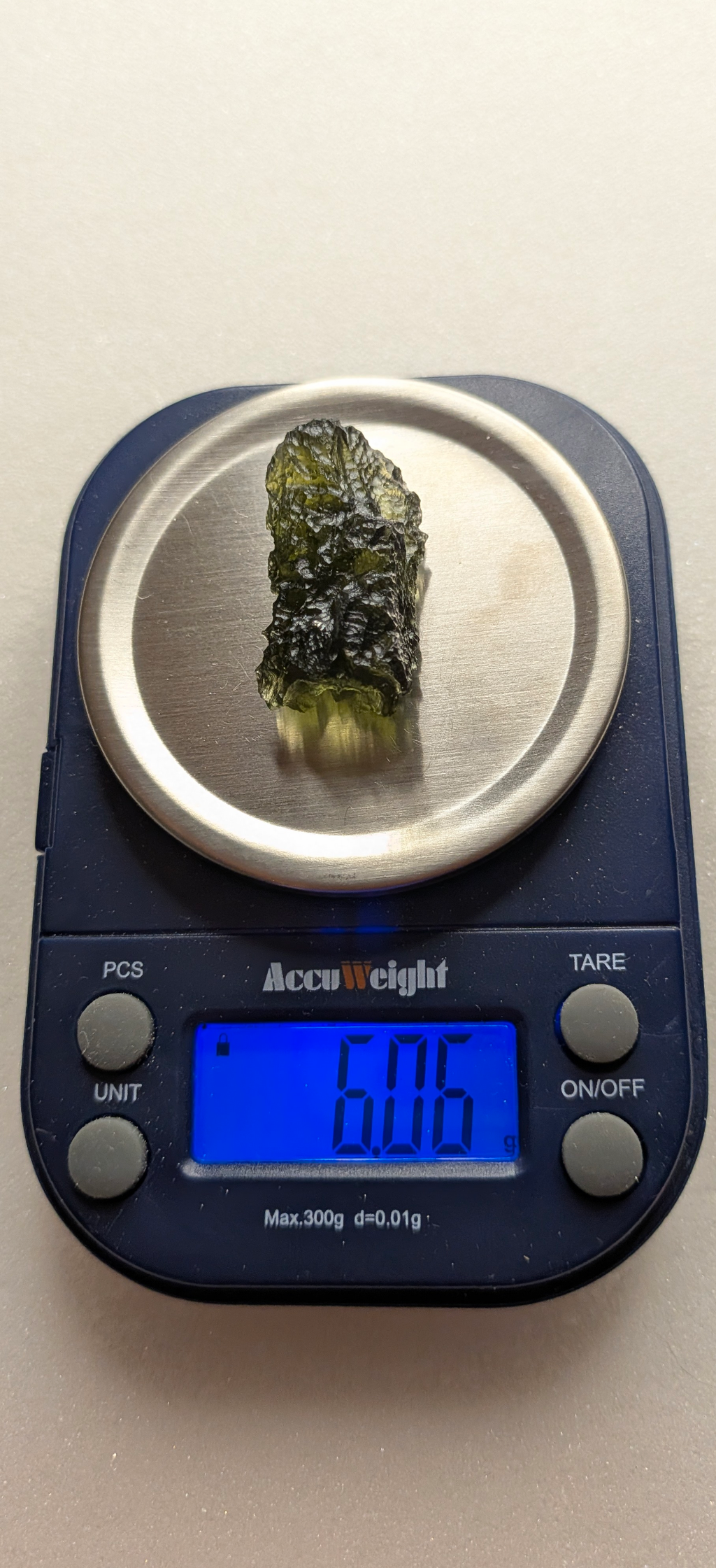 Moldavite From Nesmen #32 - 6.06g - Small Damage