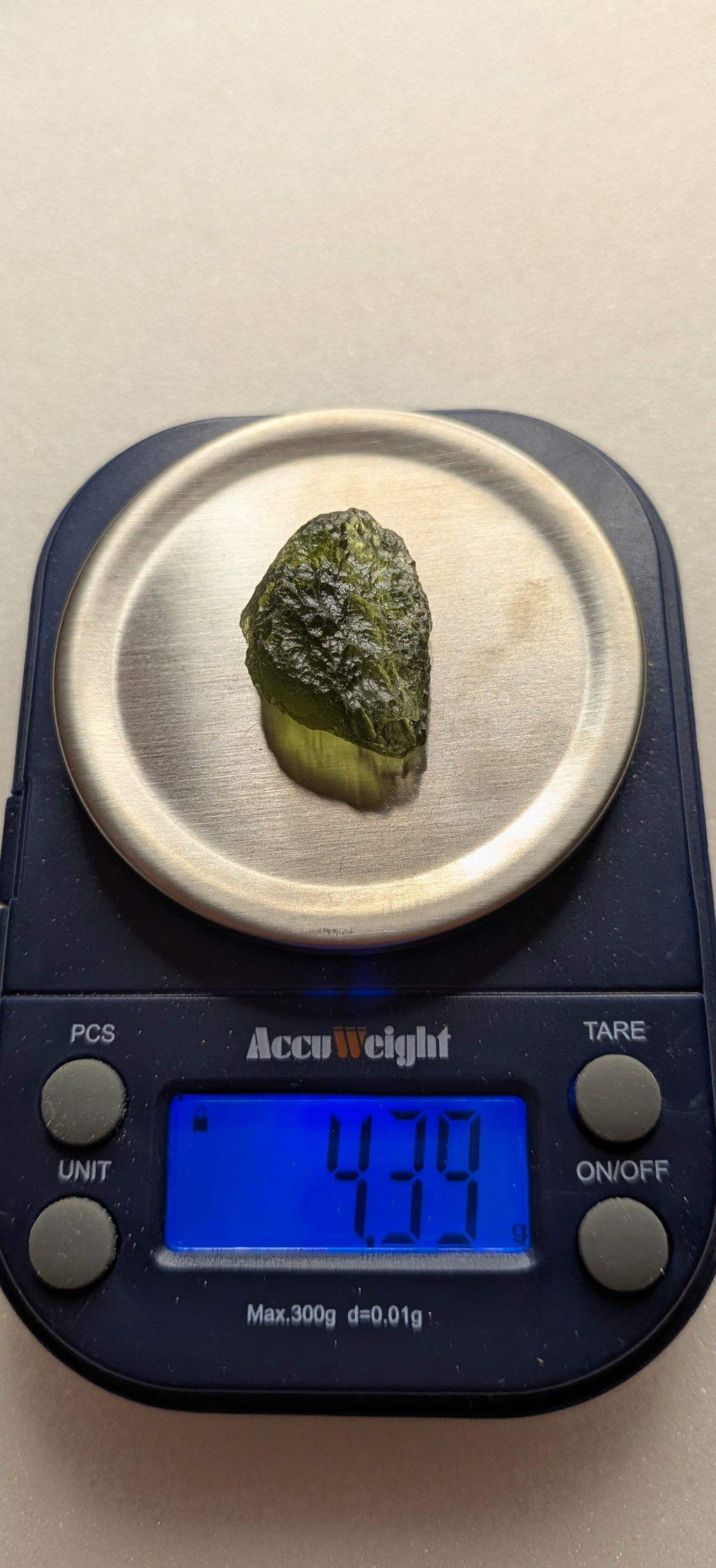A++ Grade Moldavite From Maly Chlum #33 - 4.39g