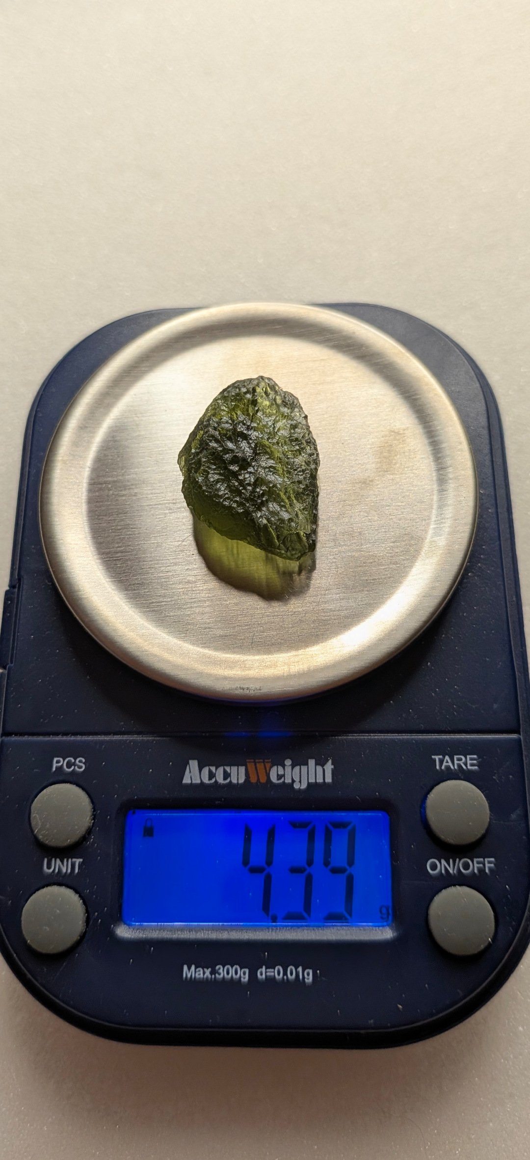 A++ Grade Moldavite From Maly Chlum #33 - 4.39g