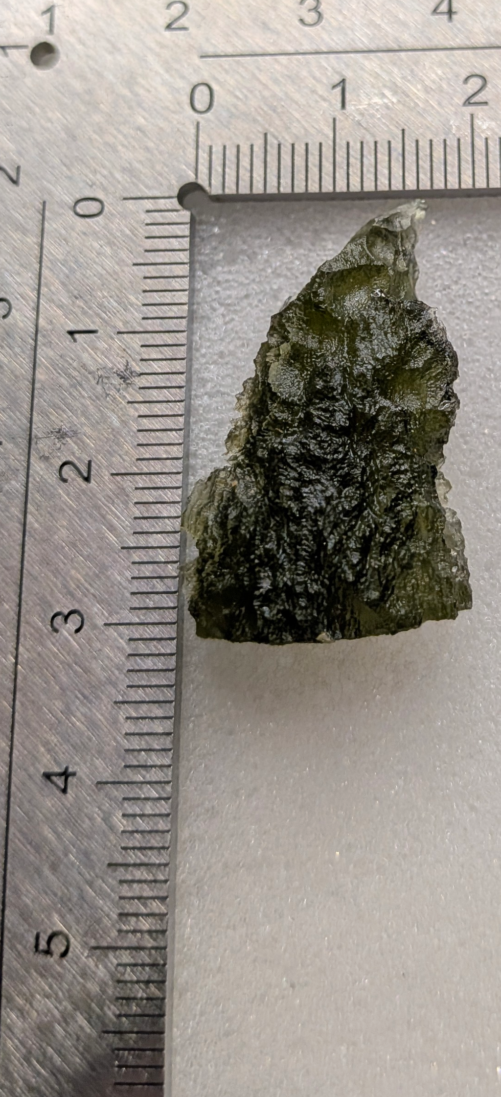 A++ Grade Moldavite From Dolni Chrastany #38 - 5.14g