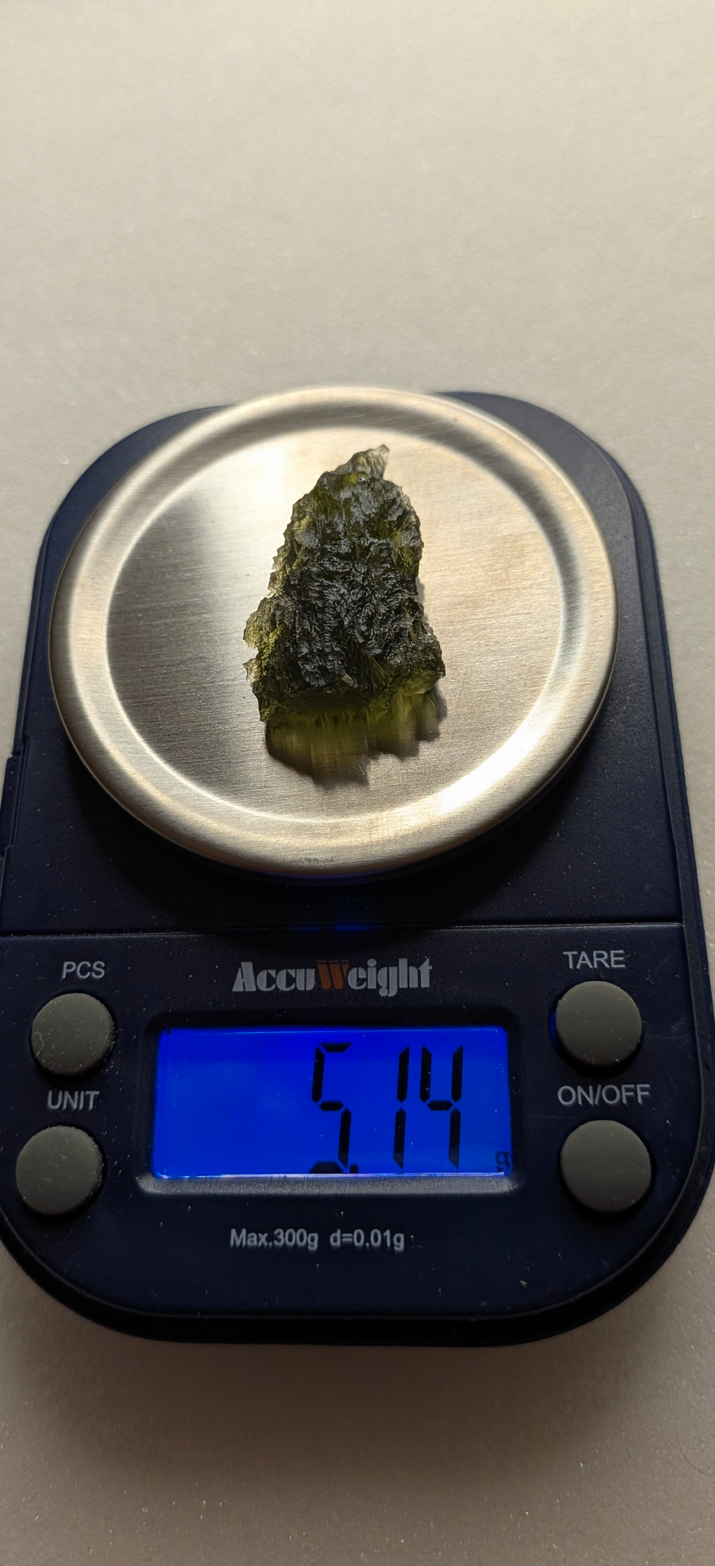 A++ Grade Moldavite From Dolni Chrastany #38 - 5.14g