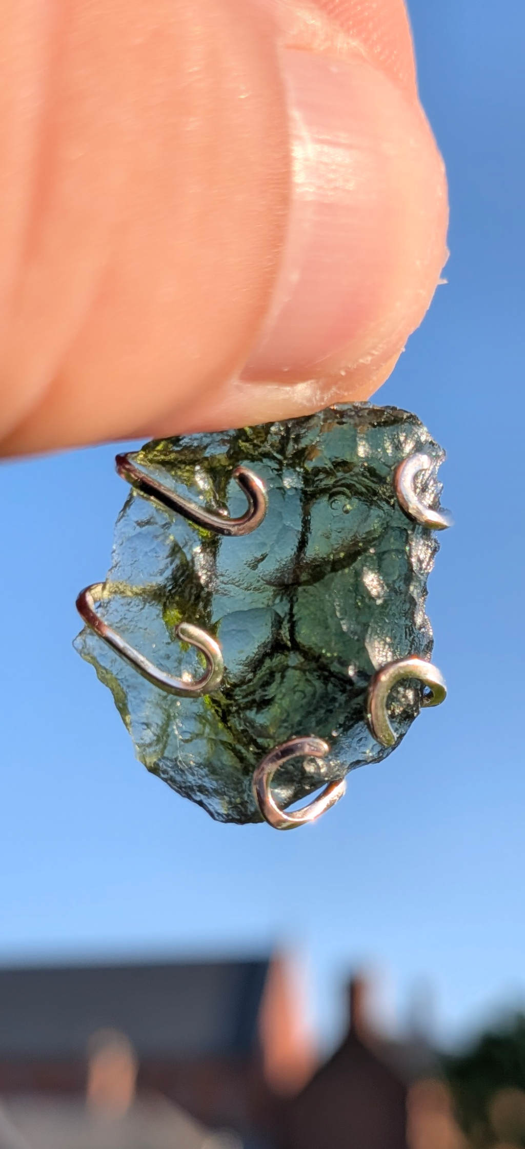 Five Legged Ant Pendant - Vrabce - 925 Silver - 2,4g. #33