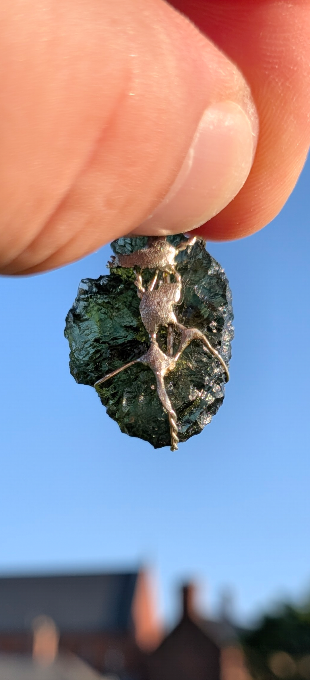 Dragon Pendant - Marouskovo Pole - 925 Silver. 3.74g #34