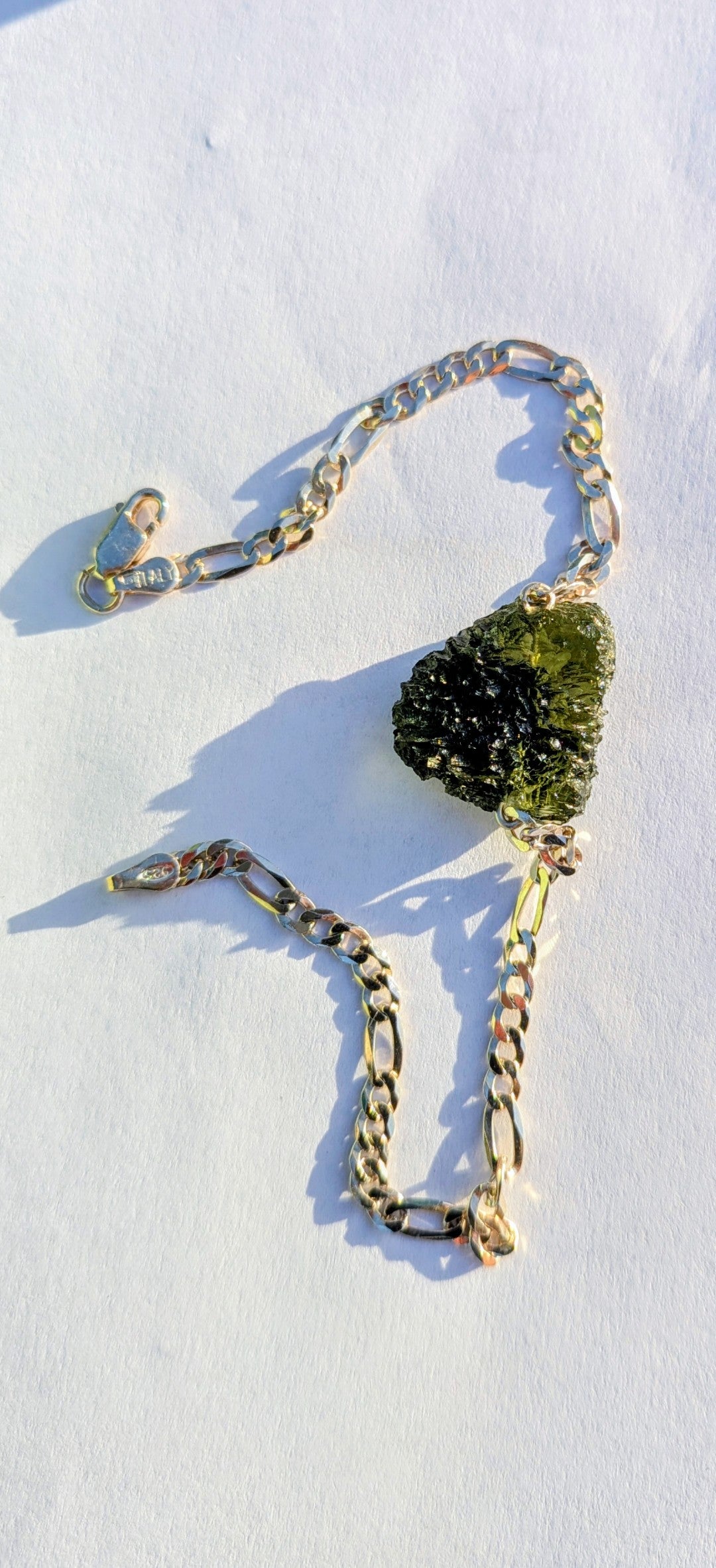 Freeform Bracelet, Italian 925 Silver, Nesmen 3,15g #45