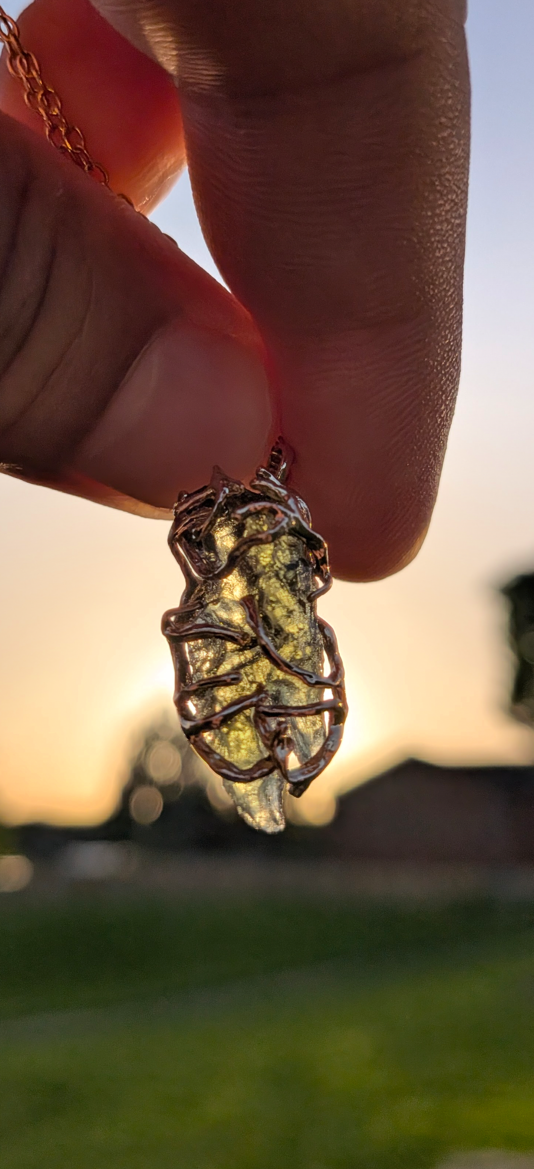 Gold Plated Surgical Steel Pendant 1,38g #69