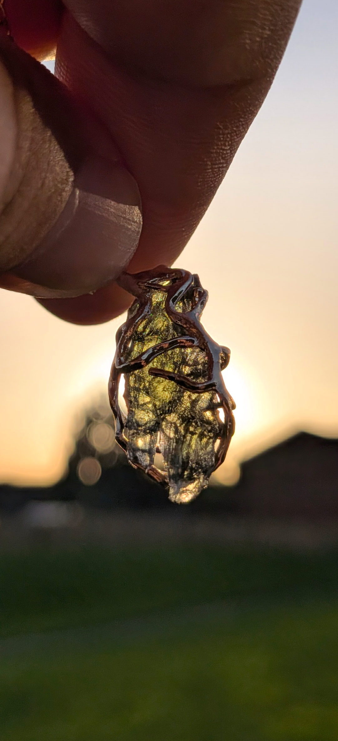 Gold Plated Surgical Steel Pendant 1,38g #69