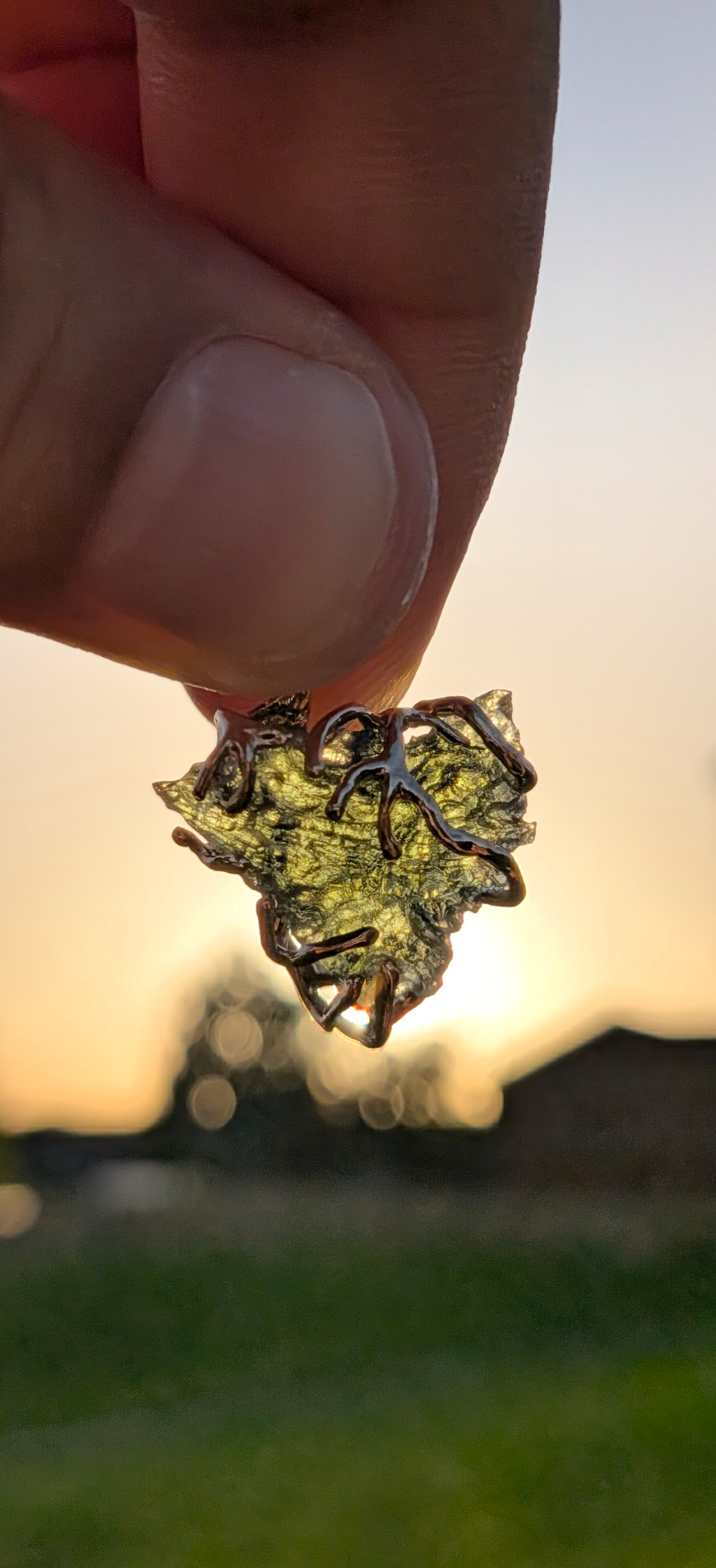 Gold Plated Surgical Steel Pendant 1,63g #70