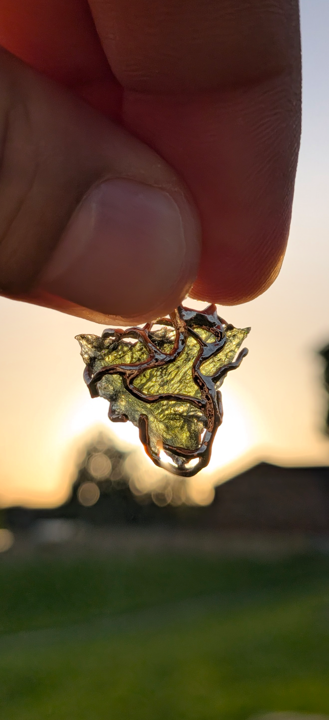 Gold Plated Surgical Steel Pendant 1,63g #70