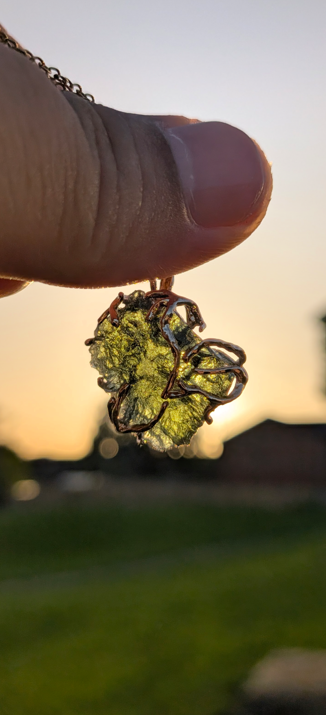 Gold Plated Surgical Steel Pendant 3,22g #71