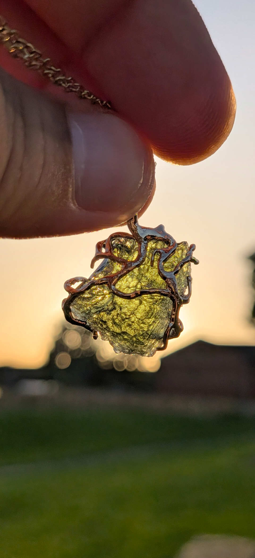 Gold Plated Surgical Steel Pendant 3,22g #71