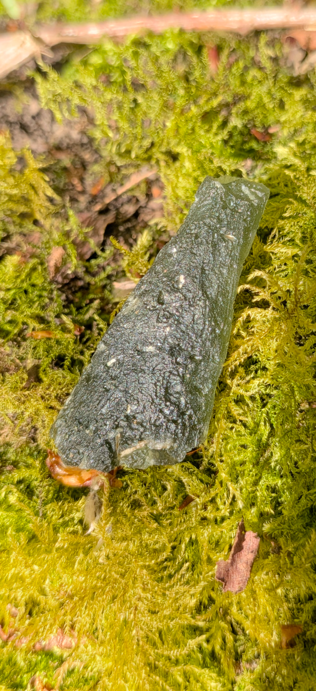 A++ Grade Moldavite From Nesmen - Zahrada #56 - 6,48g
