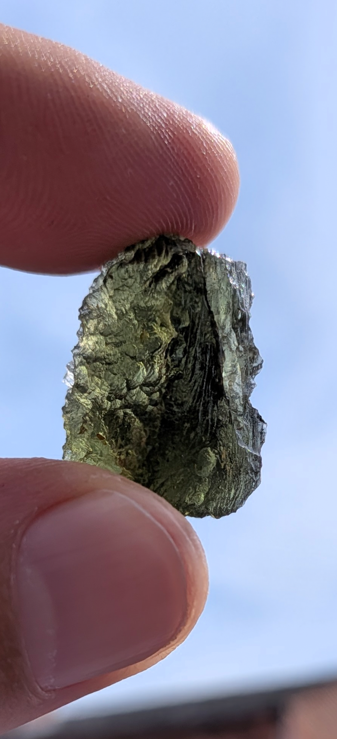 A++ Grade Moldavite From Chlum #40 - 4.8g