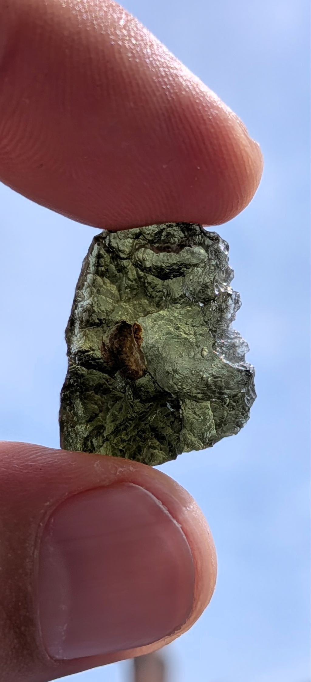 A++ Grade Moldavite From Chlum #40 - 4.8g