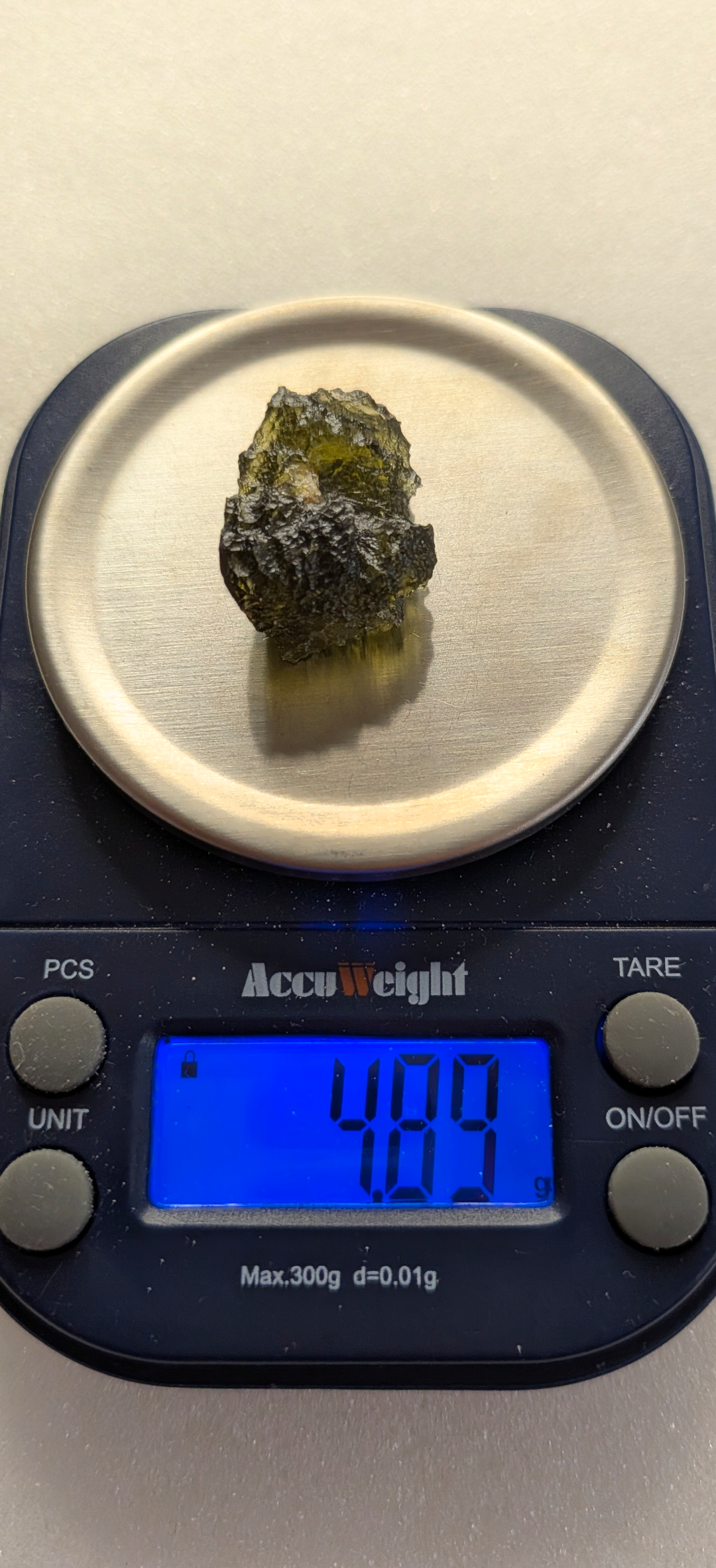 A++ Grade Moldavite From Chlum #40 - 4.8g
