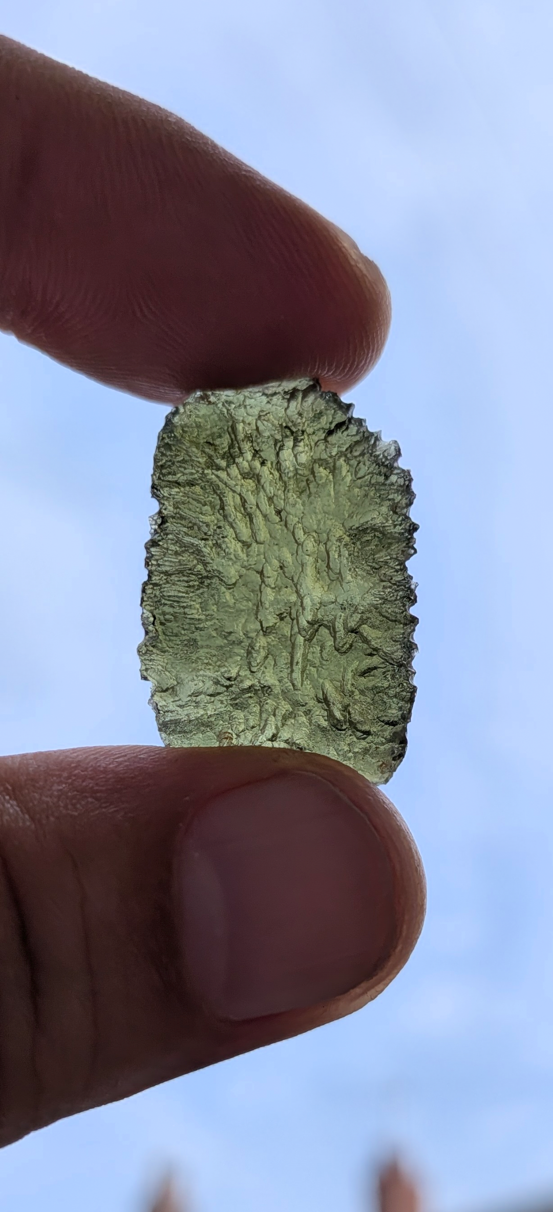 A++ Grade Moldavite From Chlum #41 - 4.17g