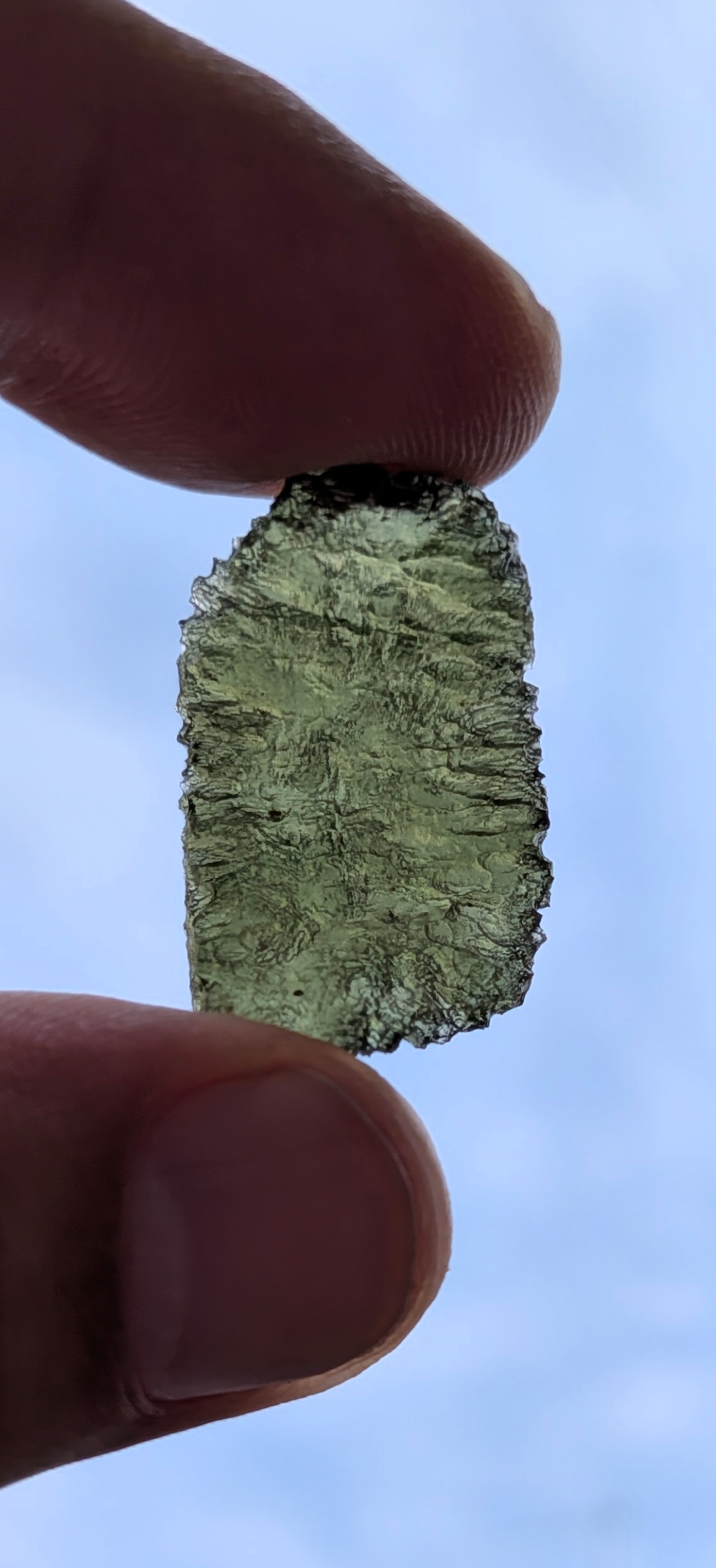 A++ Grade Moldavite From Chlum #41 - 4.17g