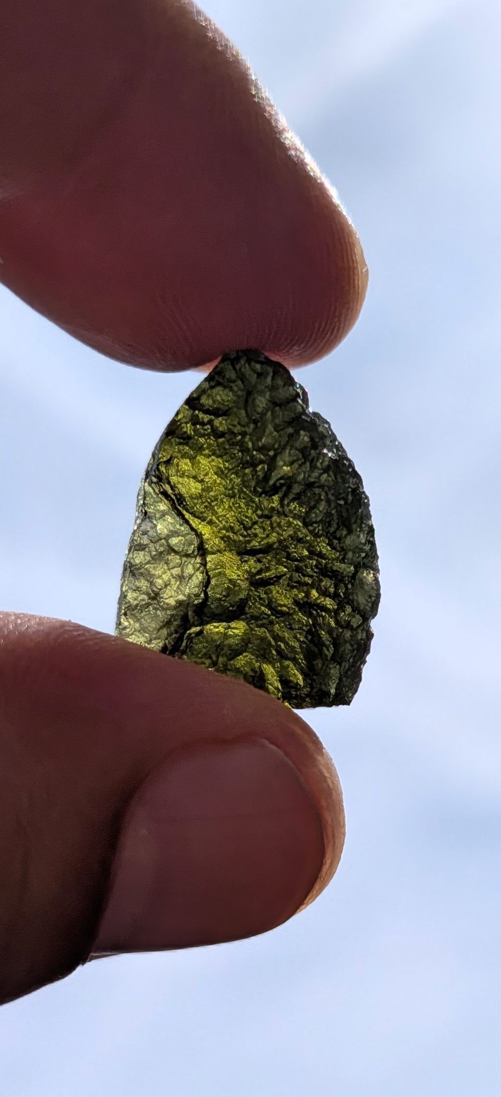 A++ Grade Moldavite From Vrabce #43- 4.01g