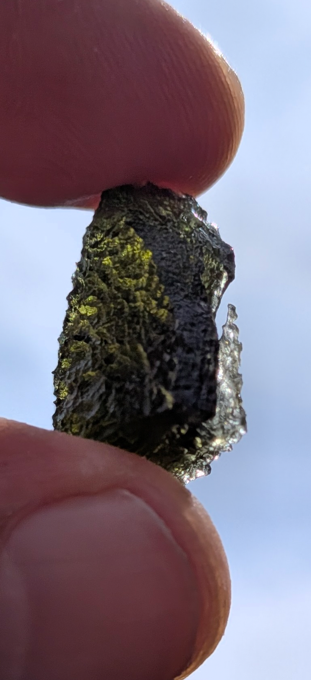 A++ Grade Moldavite From Vrabce #43- 4.01g