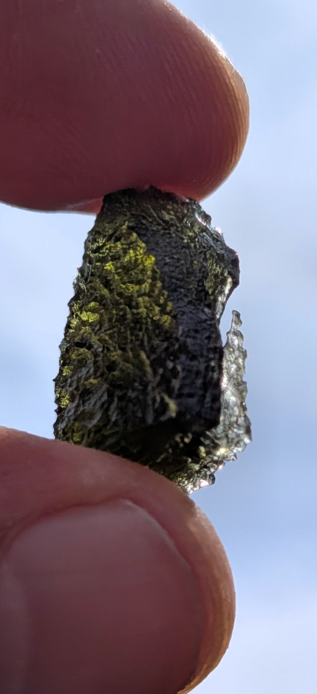 A++ Grade Moldavite From Vrabce #43- 4.01g