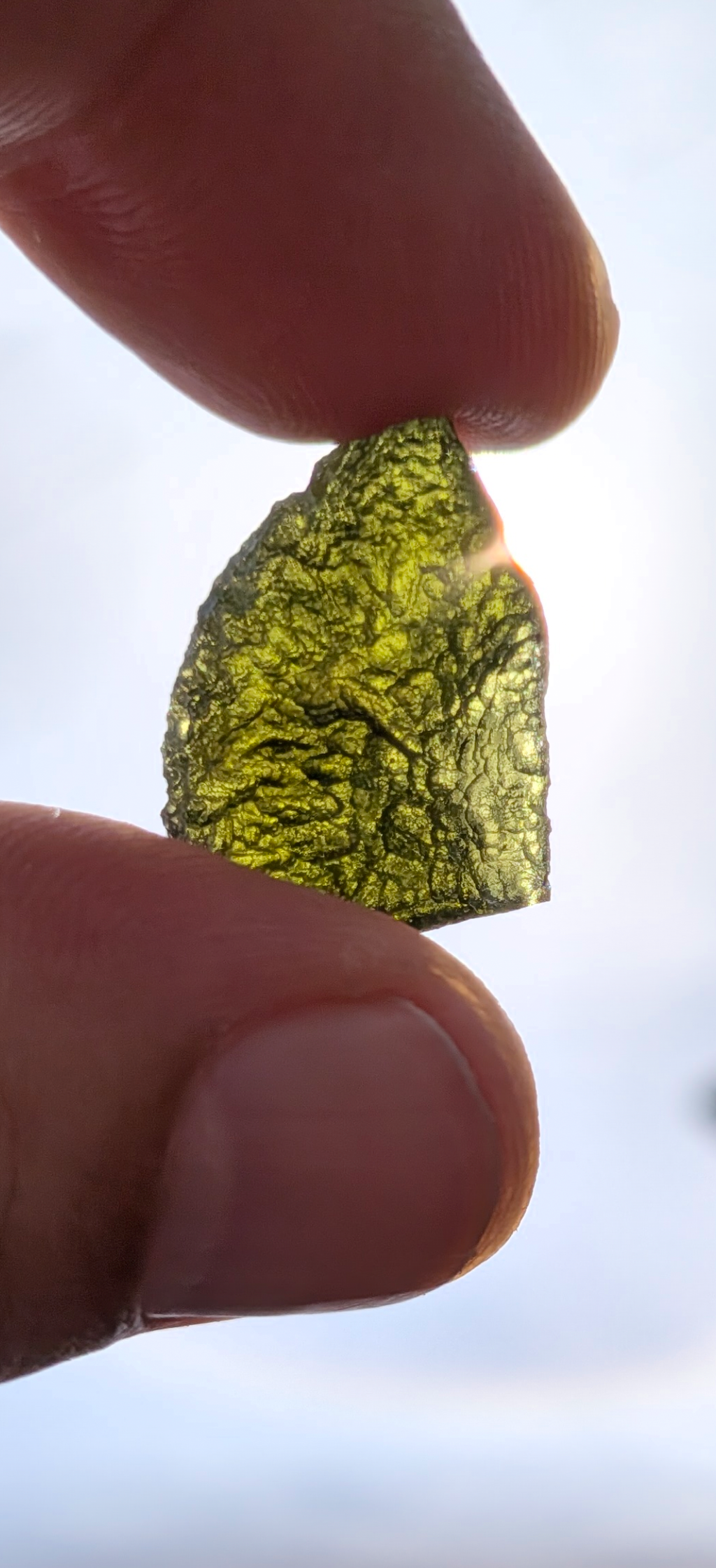 A++ Grade Moldavite From Vrabce #43- 4.01g