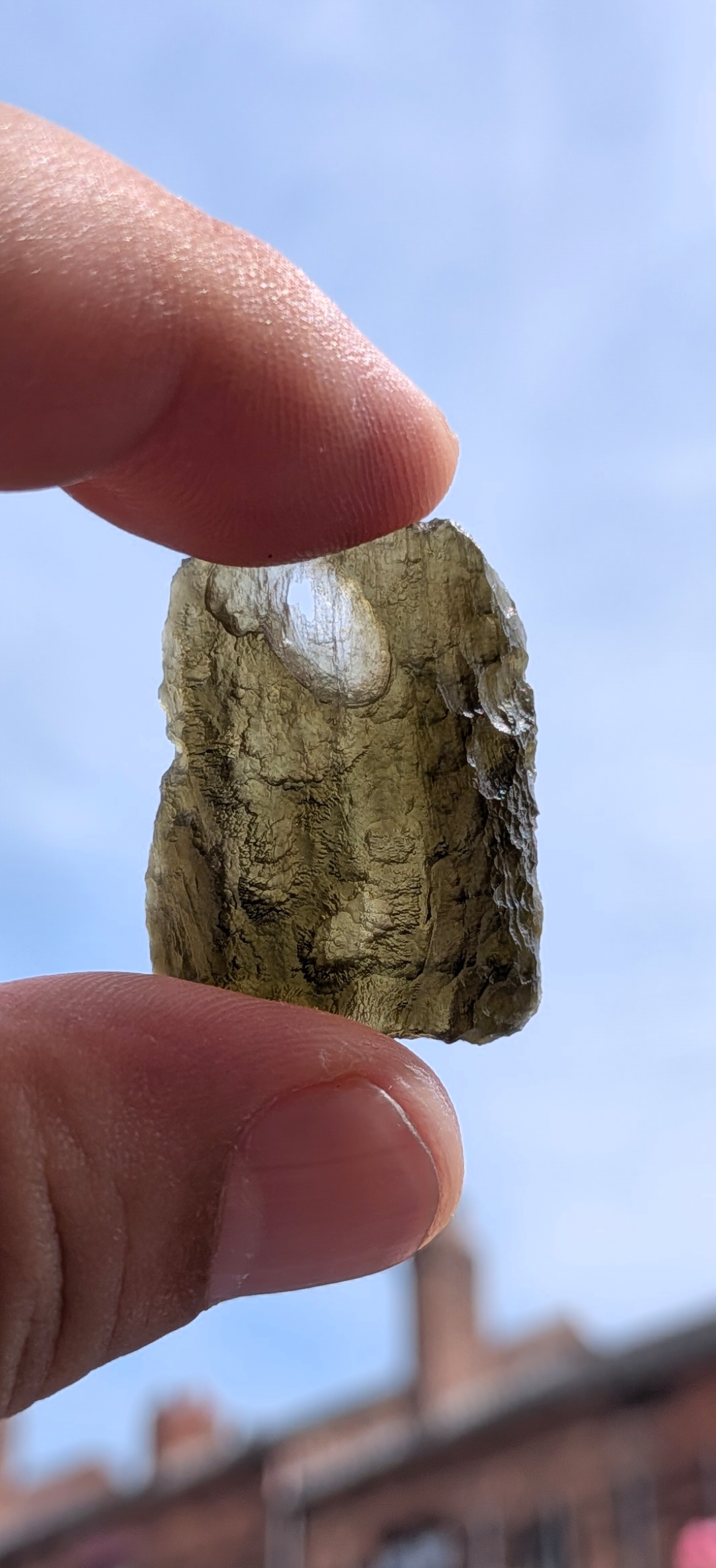 A++ Grade Moldavite From Vrabce #44- 4.59g