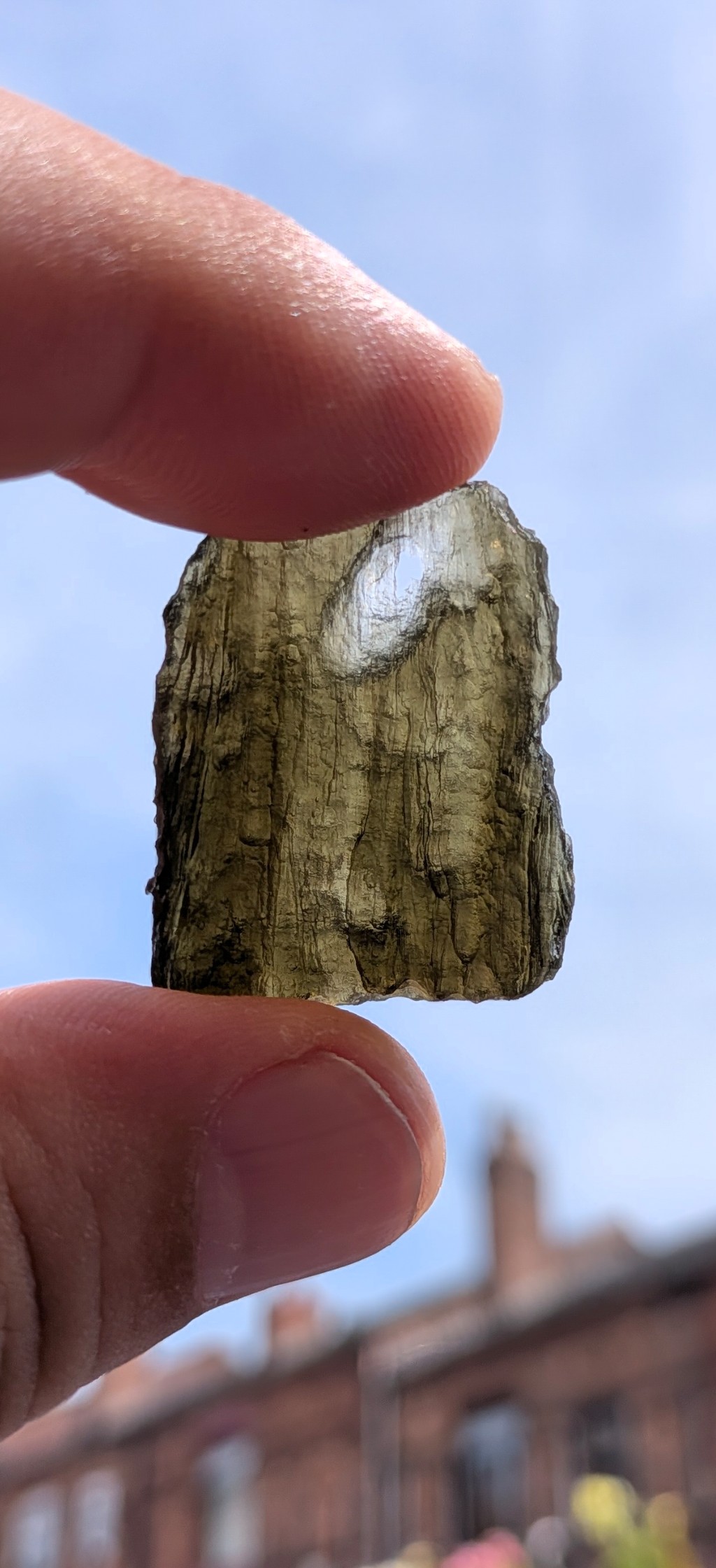 A++ Grade Moldavite From Vrabce #44- 4.59g