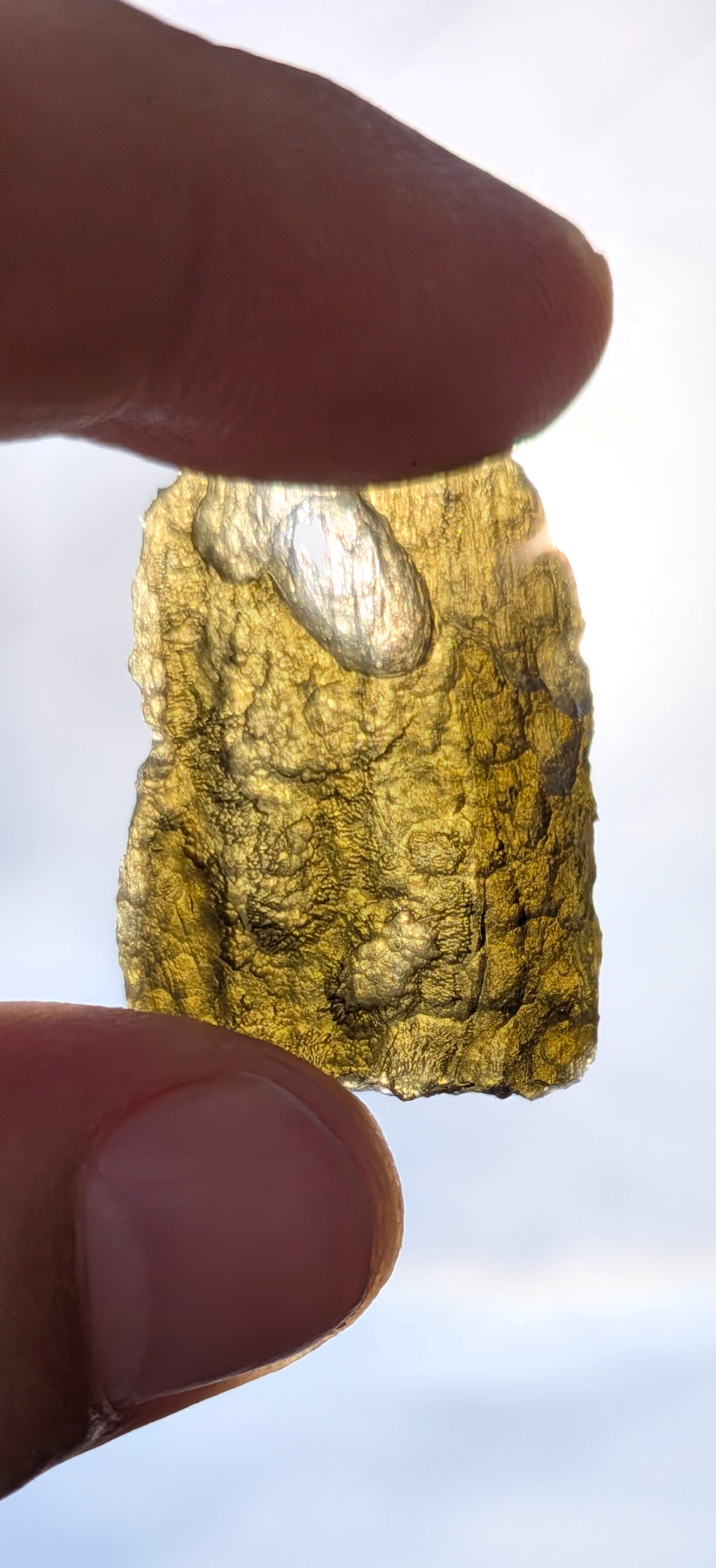 A++ Grade Moldavite From Vrabce #44- 4.59g