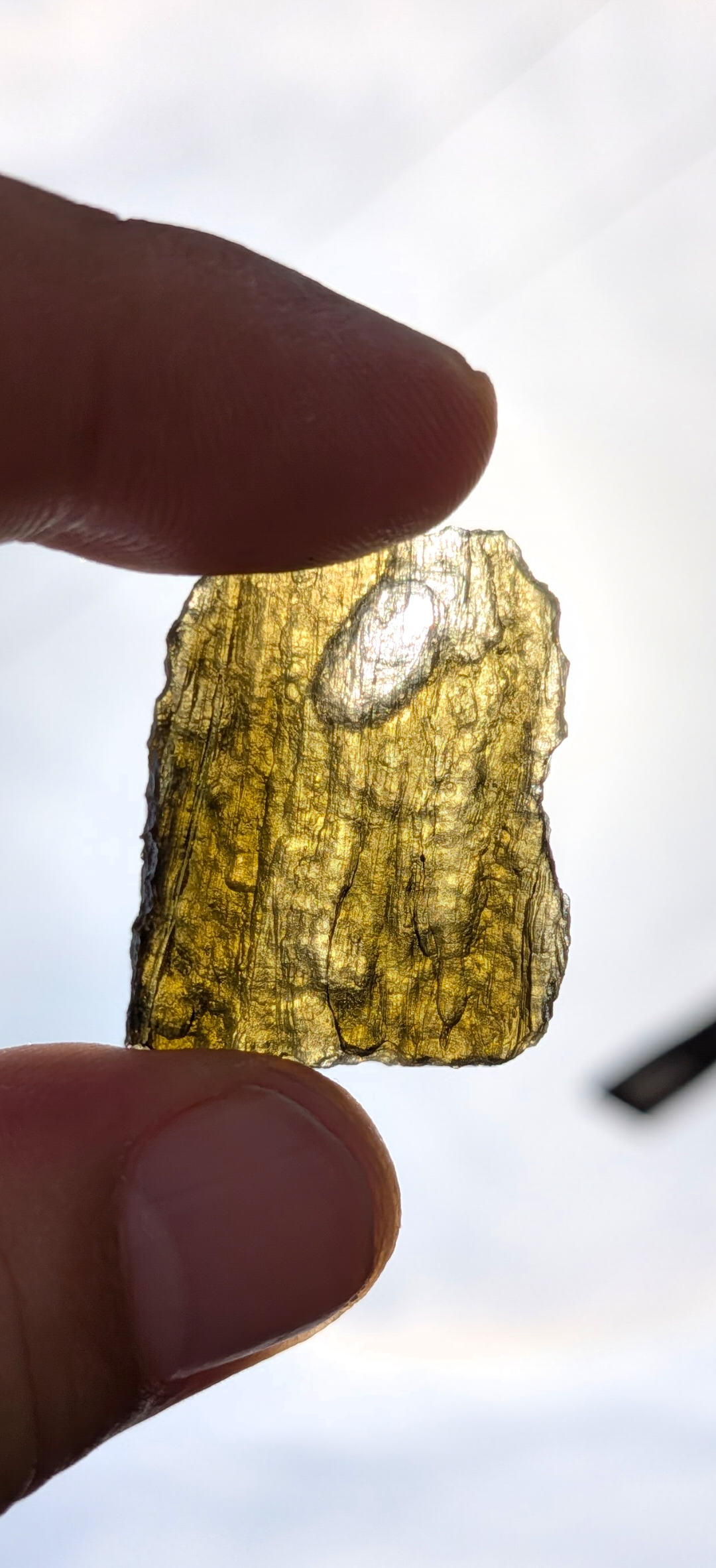 A++ Grade Moldavite From Vrabce #44- 4.59g