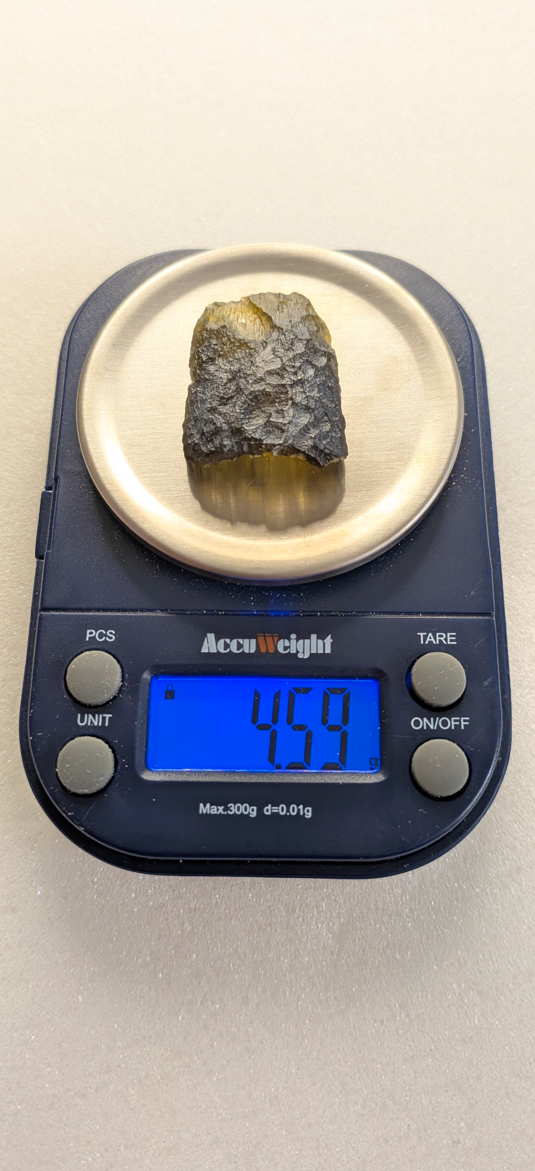 A++ Grade Moldavite From Vrabce #44- 4.59g