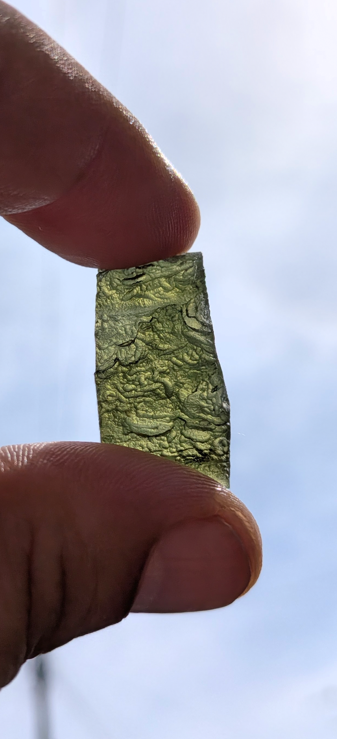 A++ Grade Moldavite From Nesmen - Zahrada #45- 6g