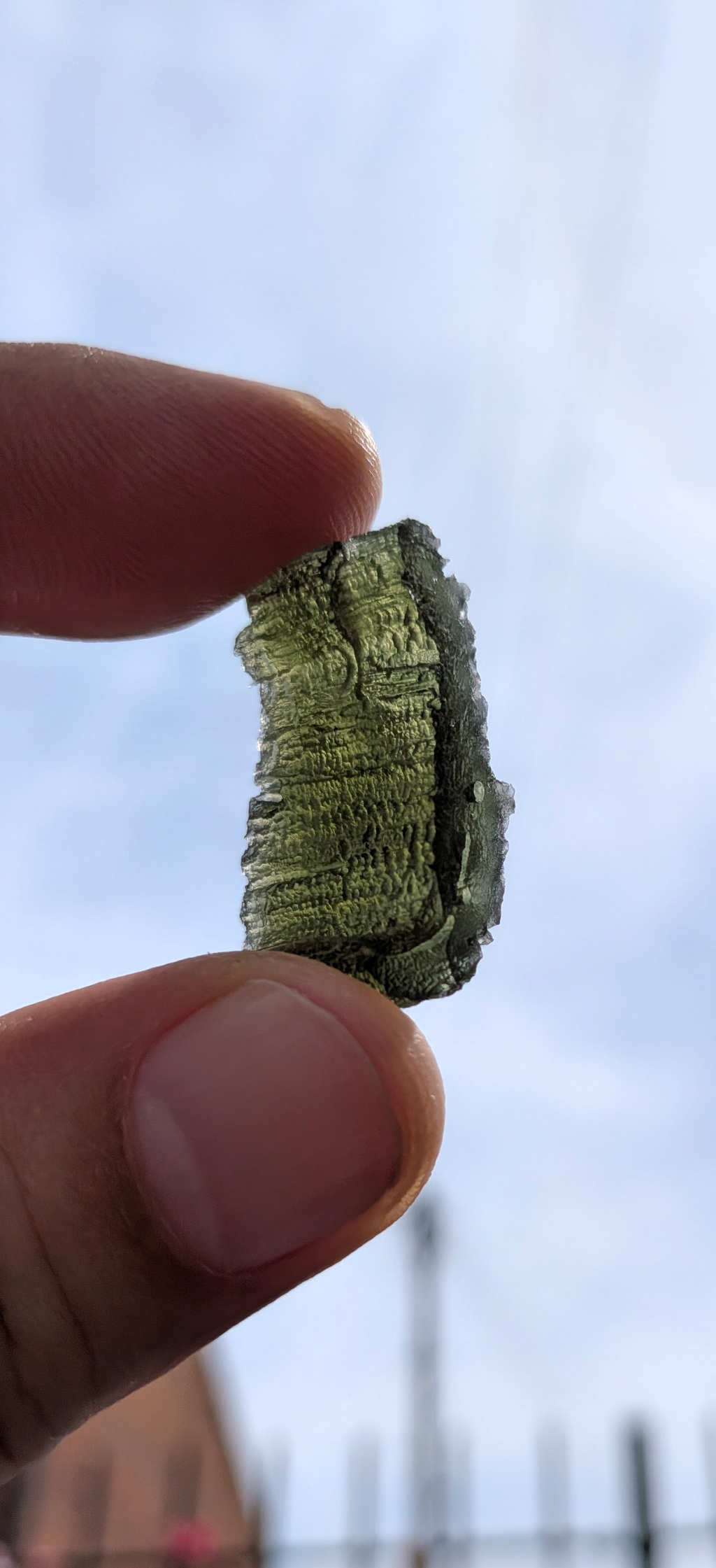 A++ Grade Moldavite From Nesmen - Zahrada #45- 6g