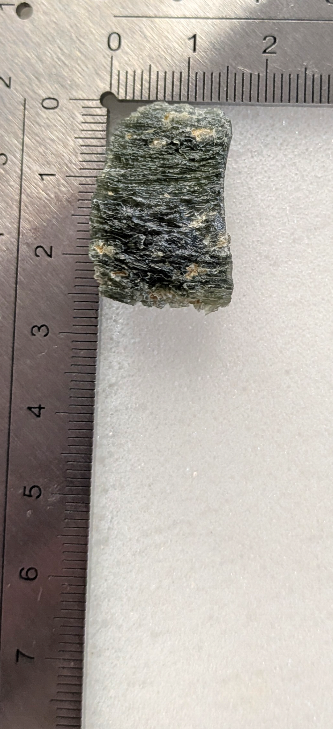 A++ Grade Frosty Moldavite From Bartochov #46- 6,8g
