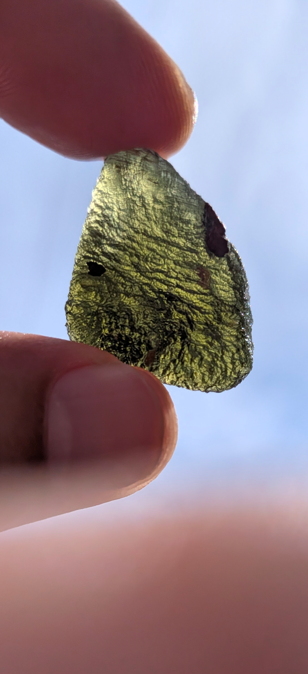 A++ Grade Moldavite From Chlum #48 - 7,15g
