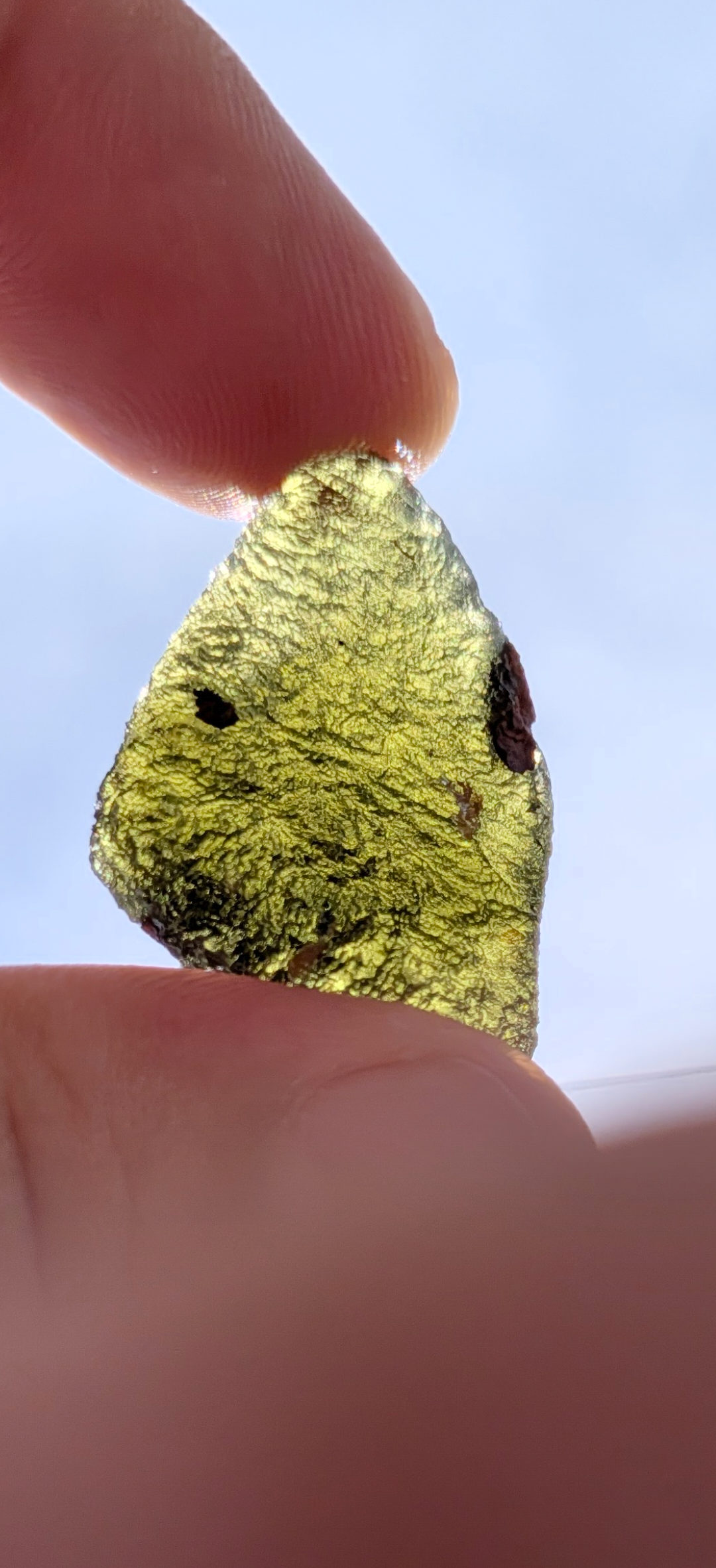 A++ Grade Moldavite From Chlum #48 - 7,15g