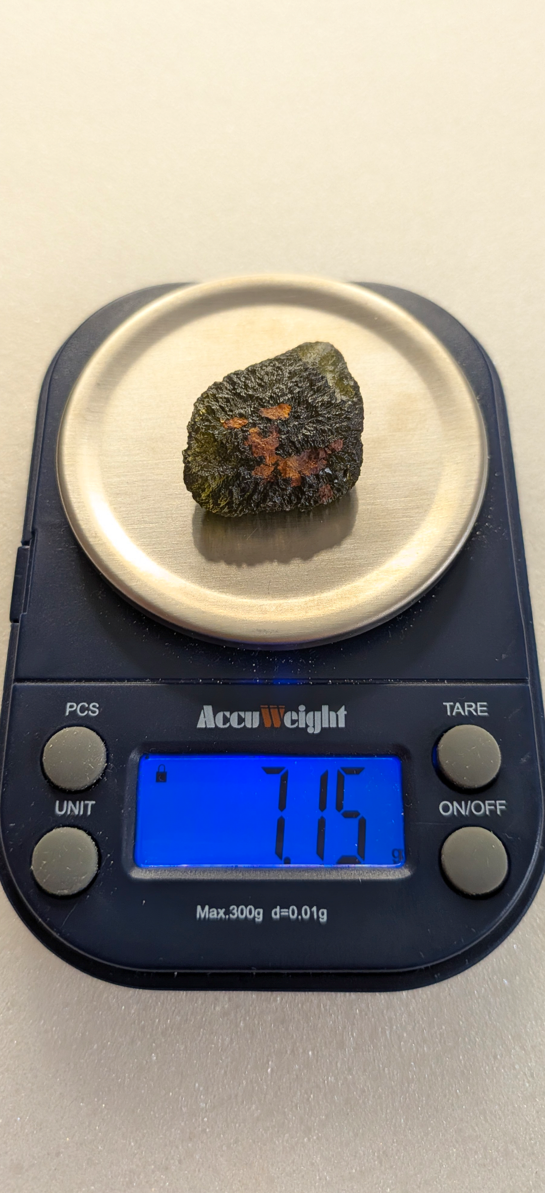 A++ Grade Moldavite From Chlum #48 - 7,15g