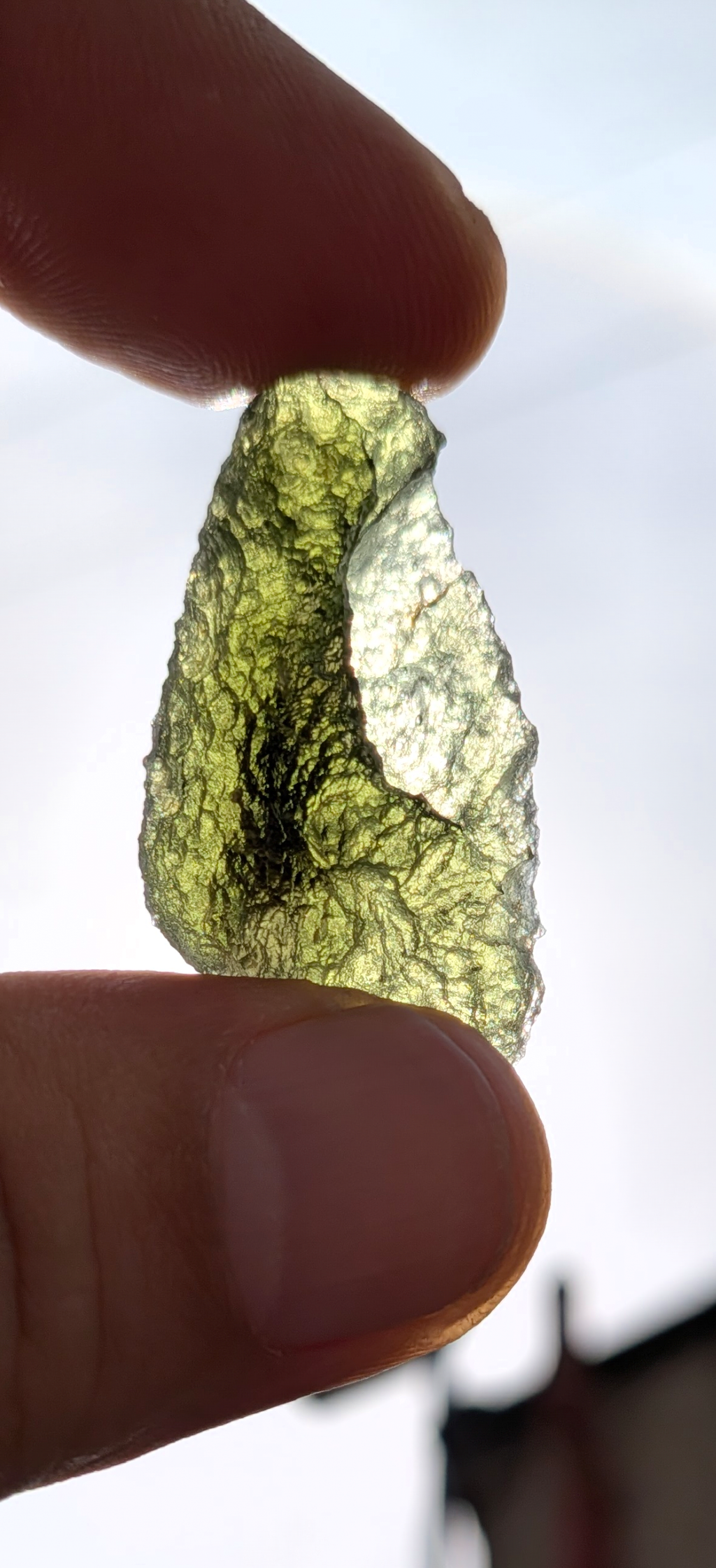 A++ Grade Moldavite From Chlum #49 - 5,47g
