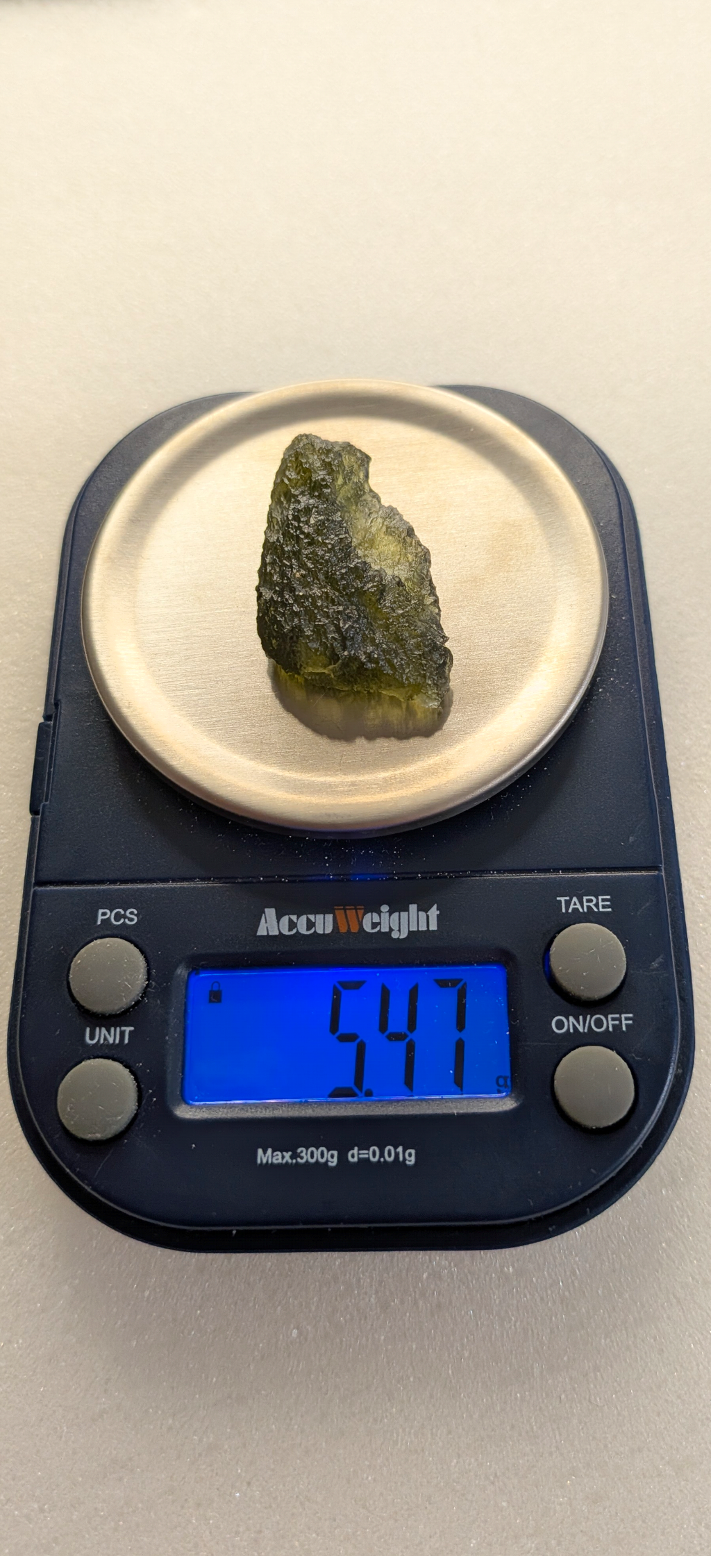 A++ Grade Moldavite From Chlum #49 - 5,47g
