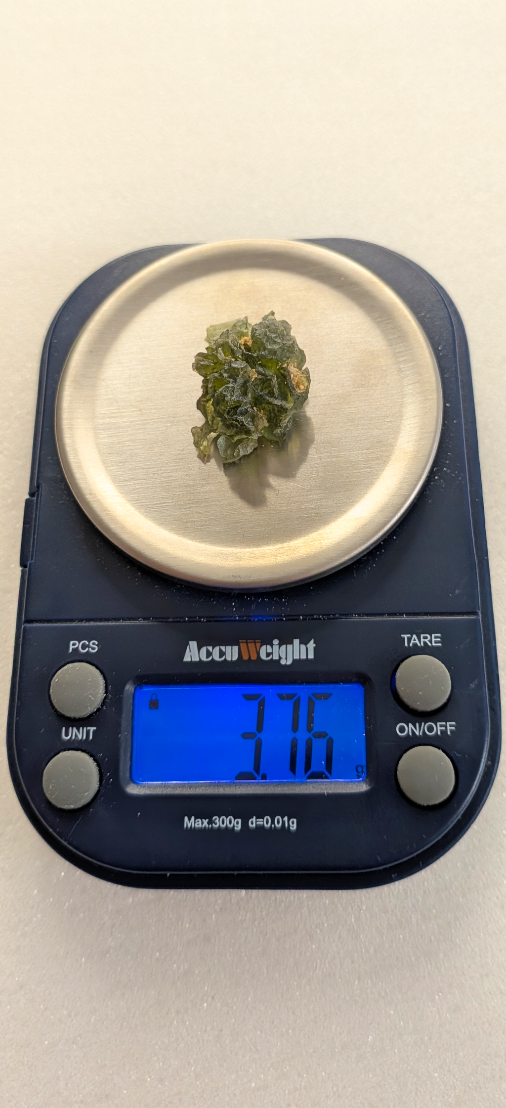 A++ Grade Moldavite From Dolni Chrastany #50 - 3,8g