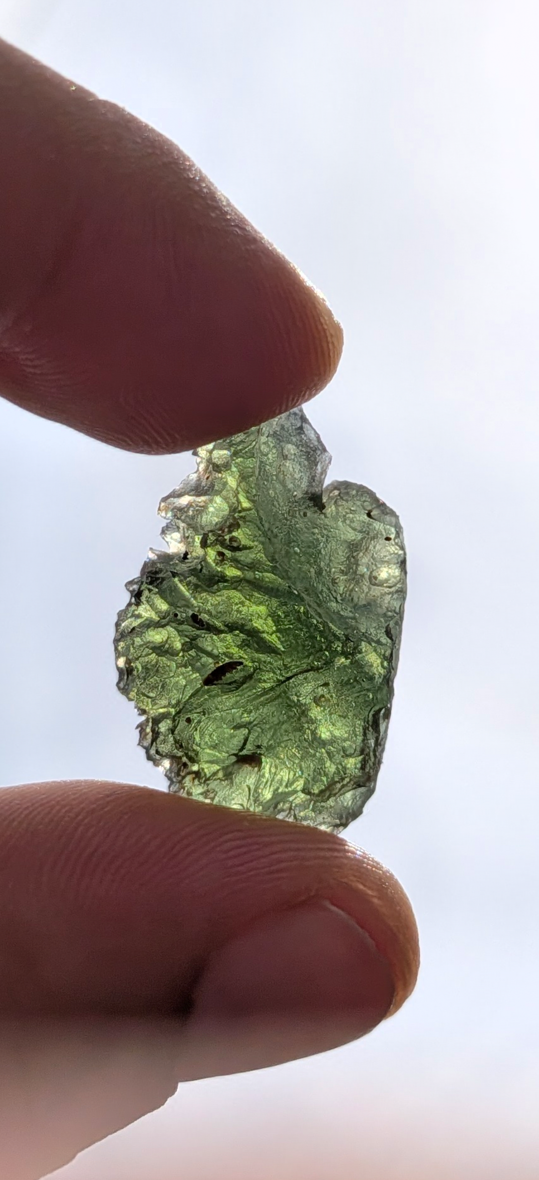 A++ Grade Moldavite From Dolni Chrastany #51 - 4.91g