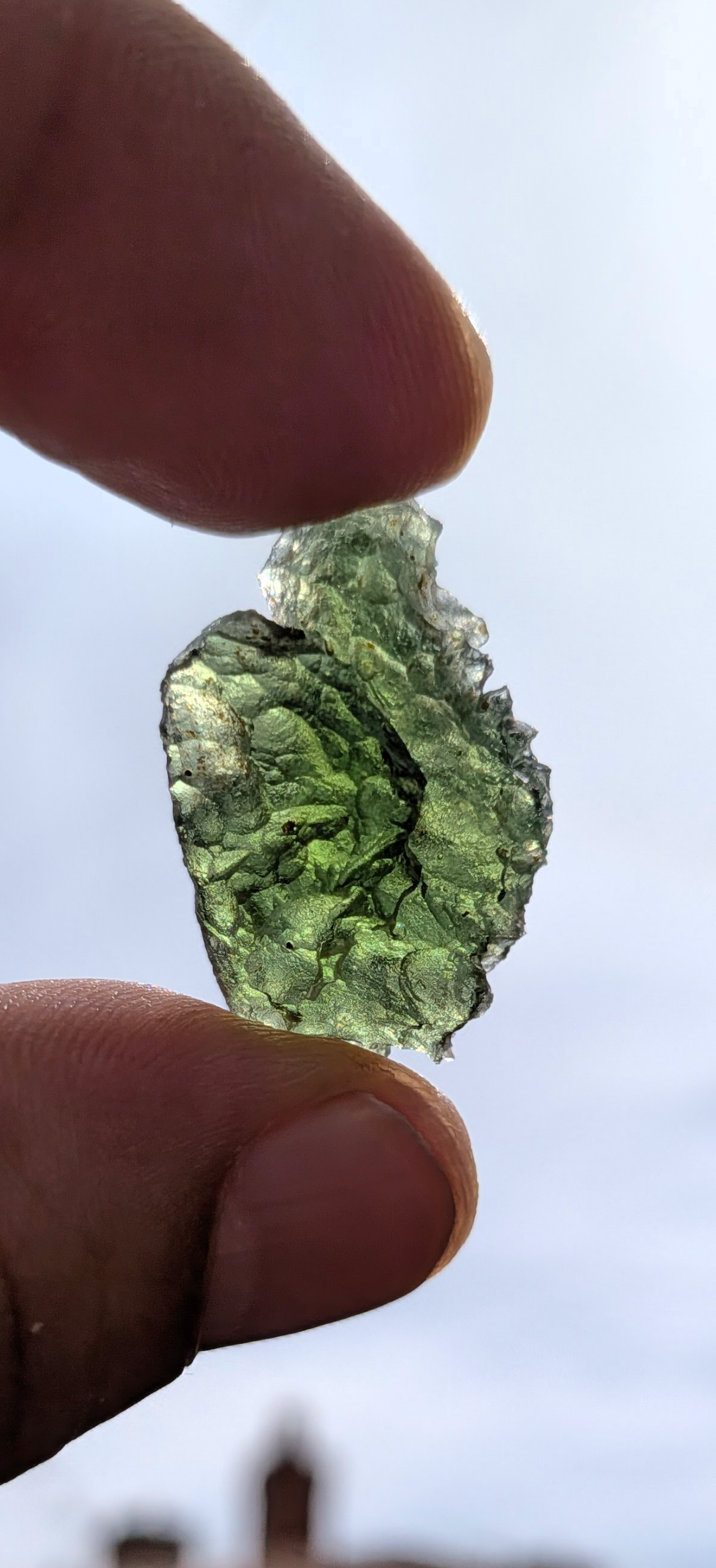 A++ Grade Moldavite From Dolni Chrastany #51 - 4.91g