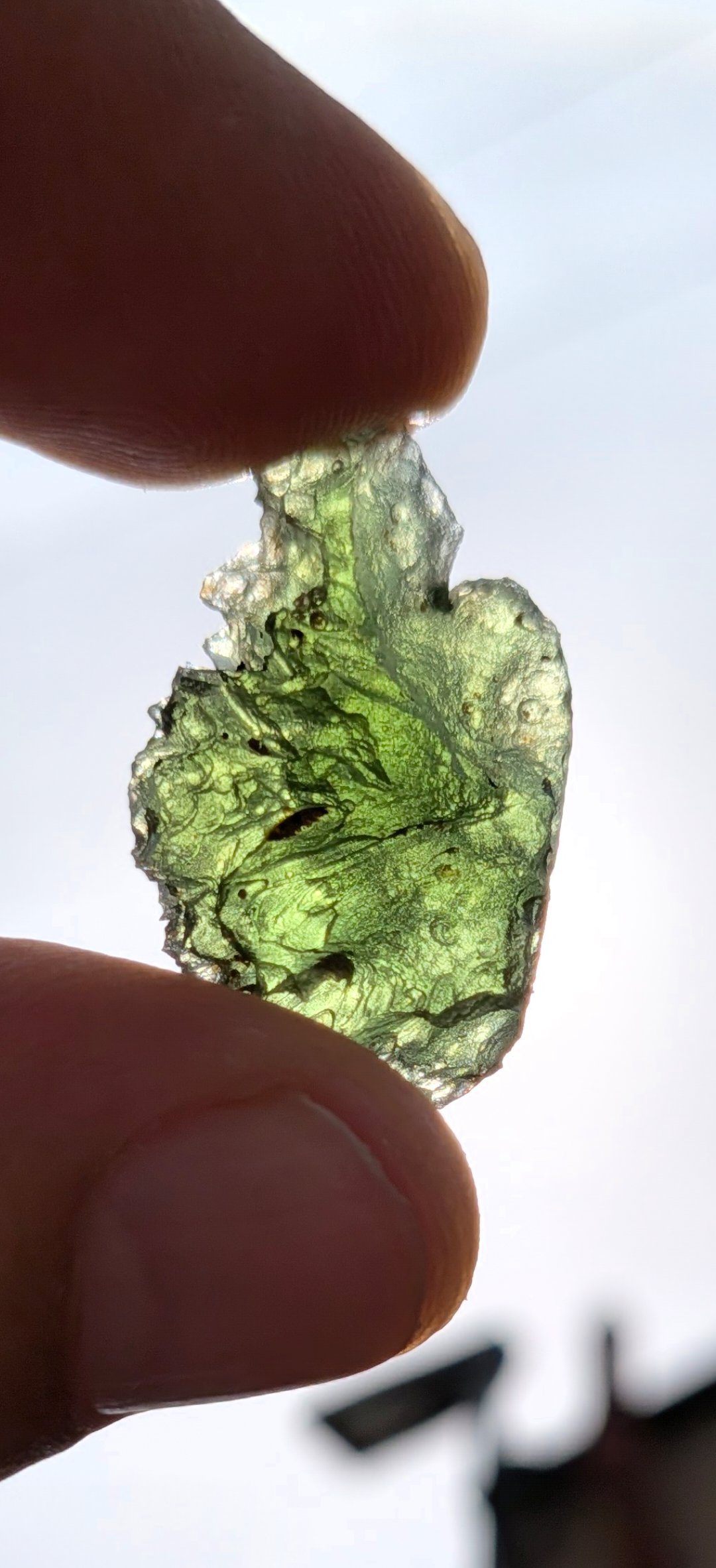 A++ Grade Moldavite From Dolni Chrastany #51 - 4.91g