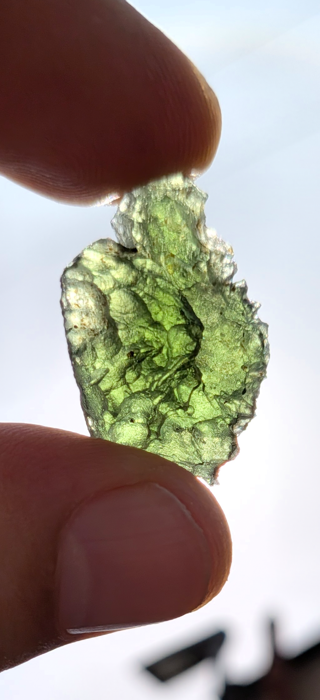A++ Grade Moldavite From Dolni Chrastany #51 - 4.91g