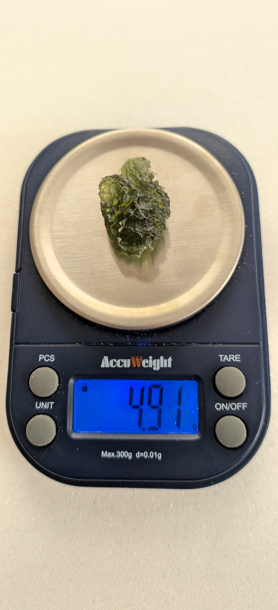 A++ Grade Moldavite From Dolni Chrastany #51 - 4.91g