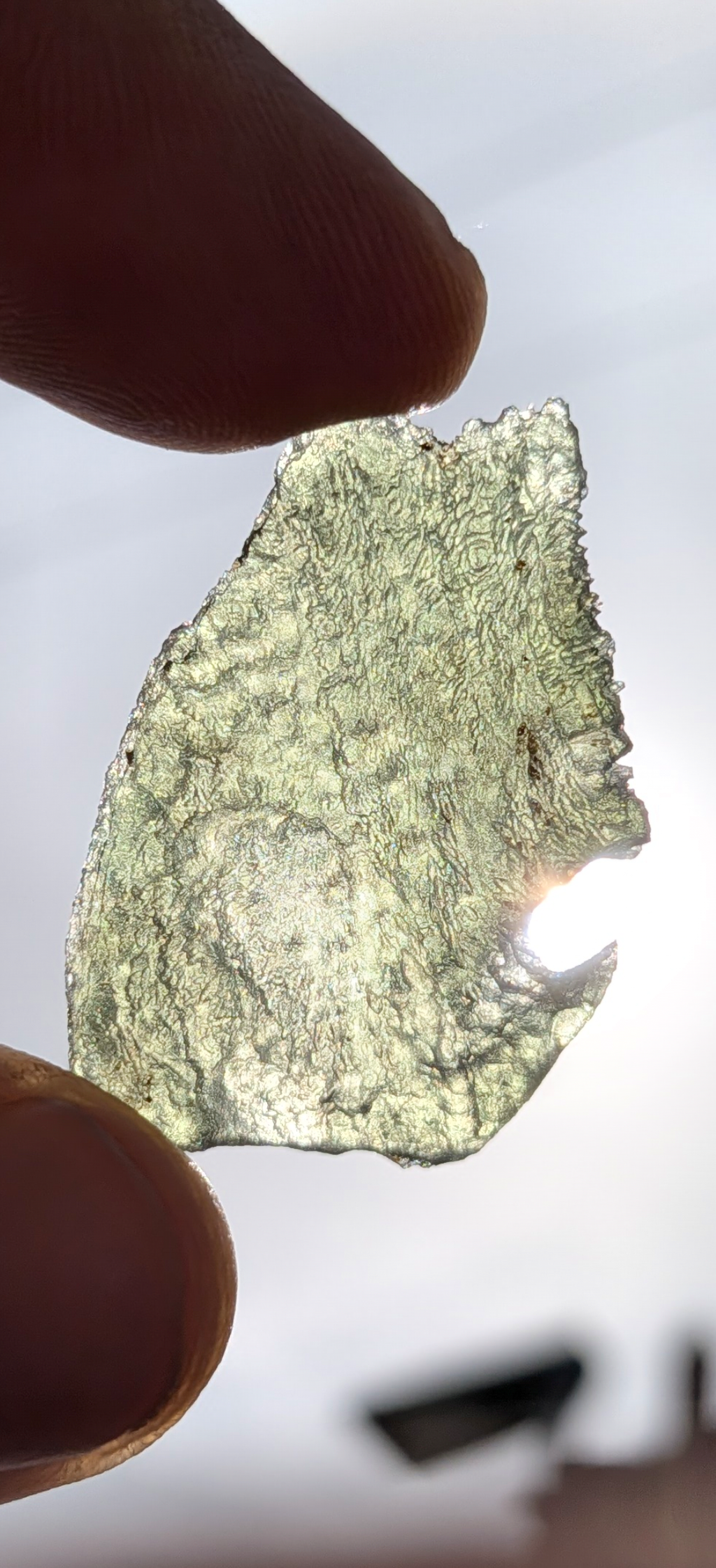 A++ Grade Moldavite From Dolni Chrastany #52 - 3,7g