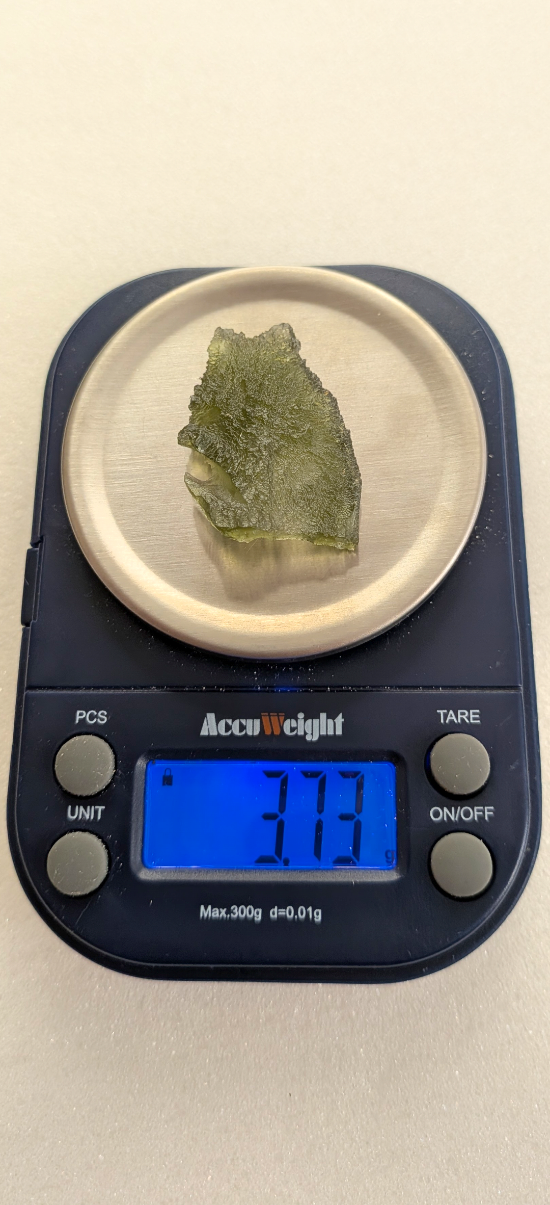 A++ Grade Moldavite From Dolni Chrastany #52 - 3,7g