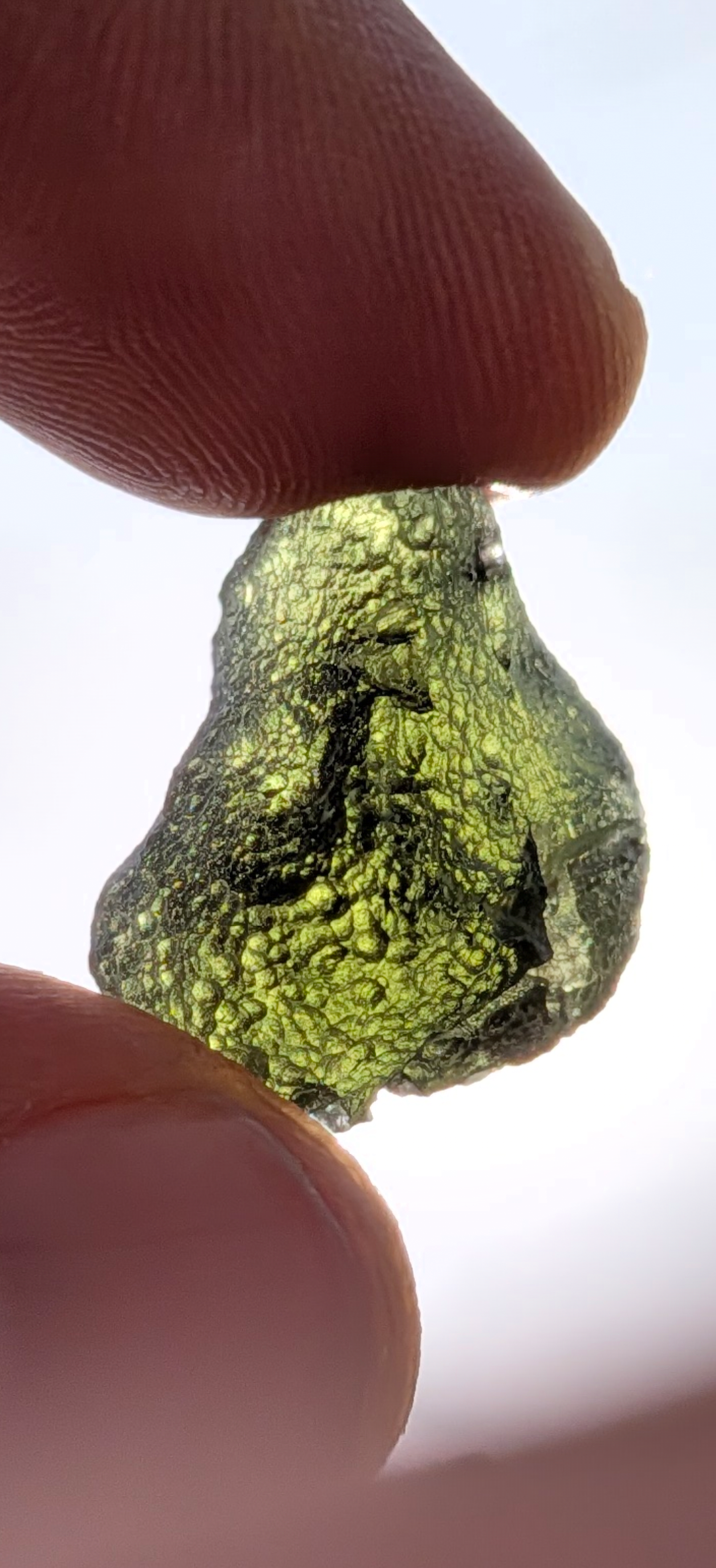 A++ Grade Moldavite From Nechov #53 - 3,5g