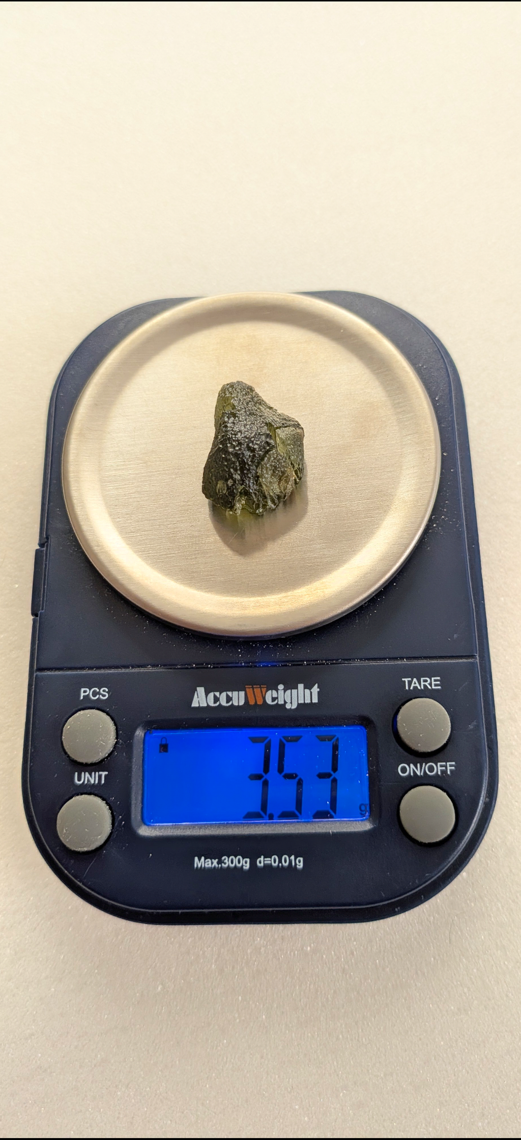 A++ Grade Moldavite From Nechov #53 - 3,5g