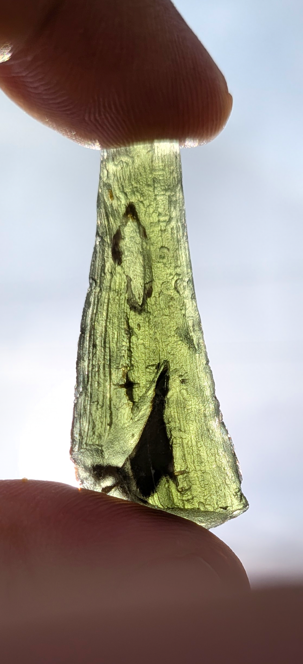 A++ Grade Moldavite From Nesmen - Zahrada #56 - 6,48g