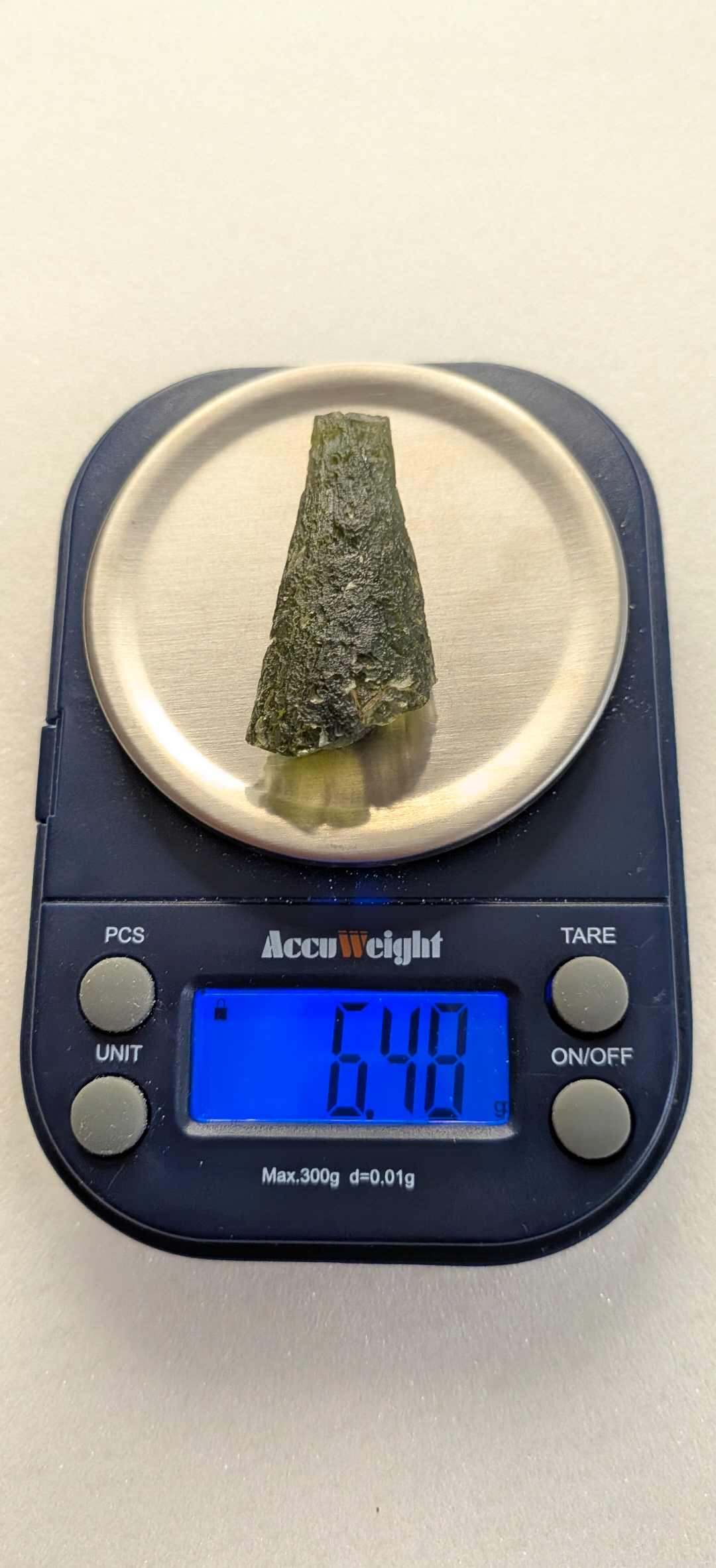 A++ Grade Moldavite From Nesmen - Zahrada #56 - 6,48g