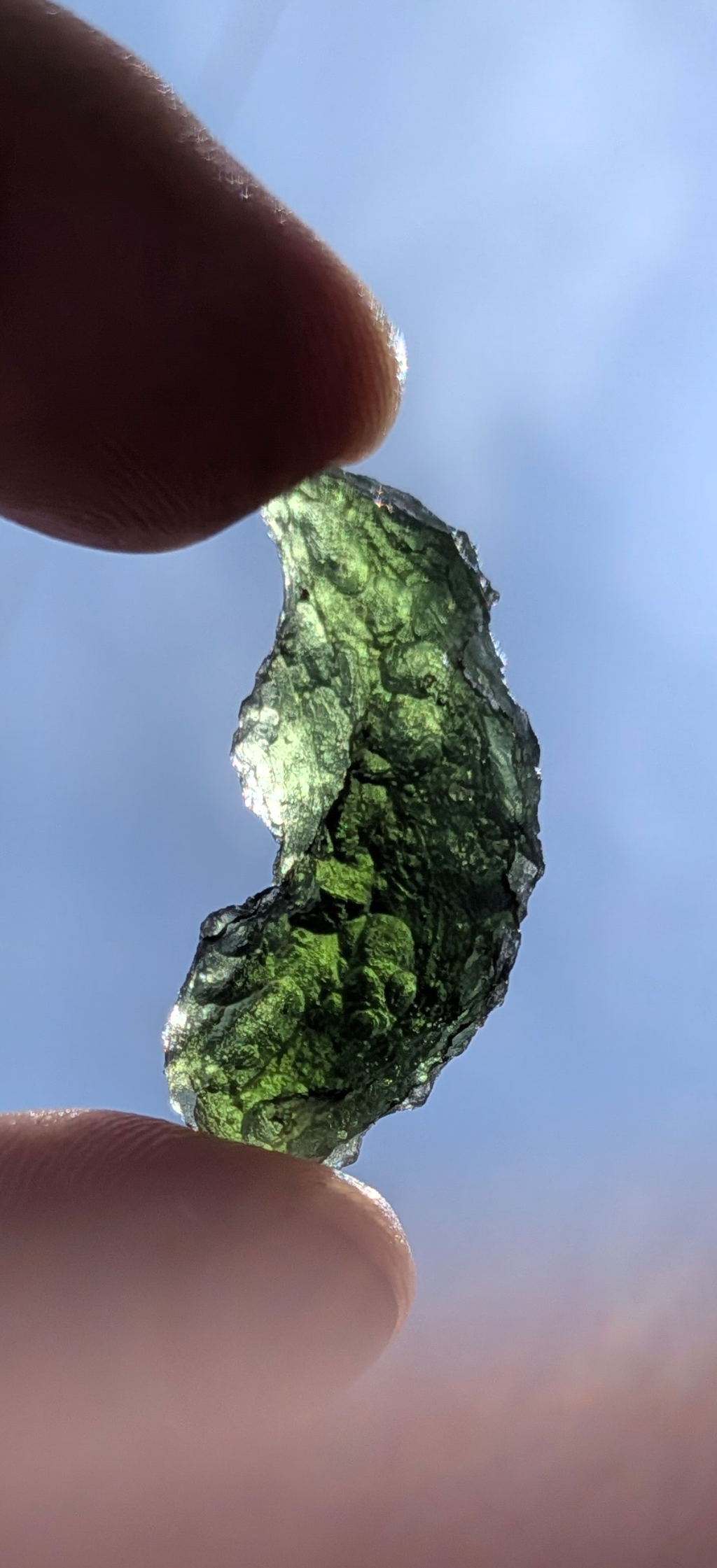 A++ Grade Moldavite From Dolni Chrastany #57 - 5,70g